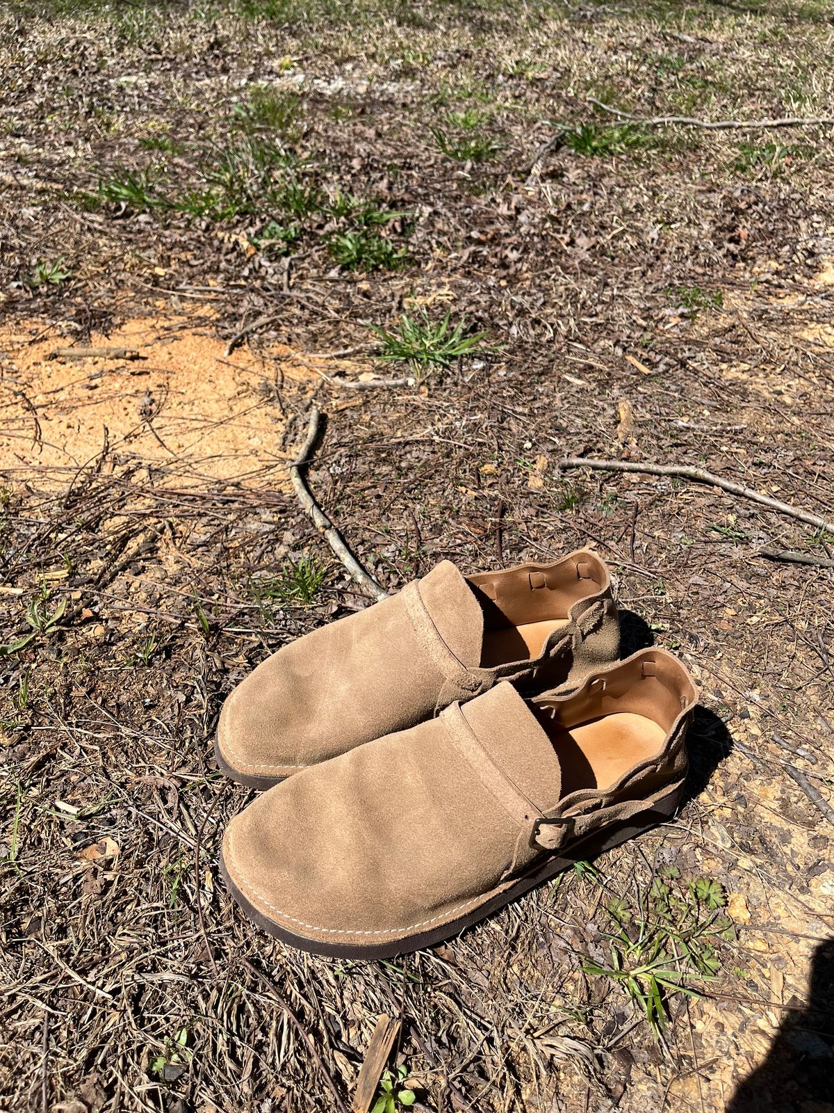 Photo by JSeppala on March 18, 2025 of the Aurora Shoe Co. Middle English in Horween Natural Chromexcel Roughout.