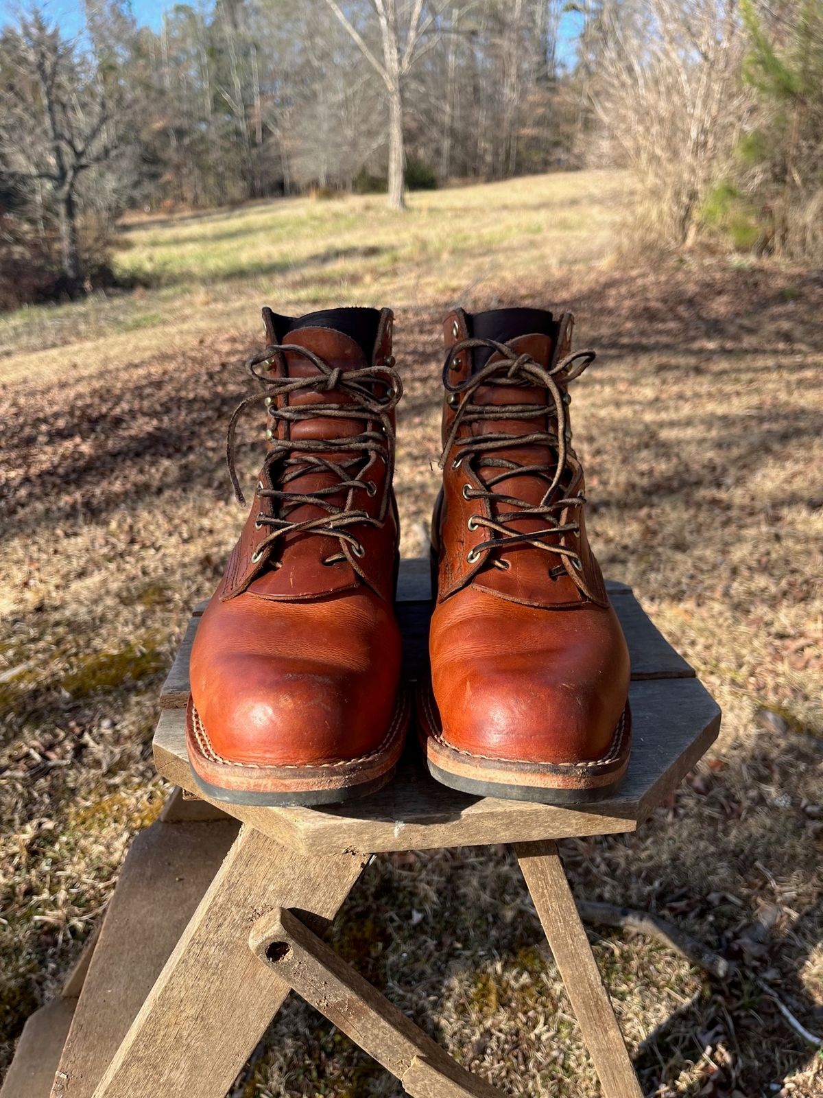 Photo by JSeppala on January 5, 2024 of the Nicks MTO in Wickett & Craig Natural Double Stuffed.