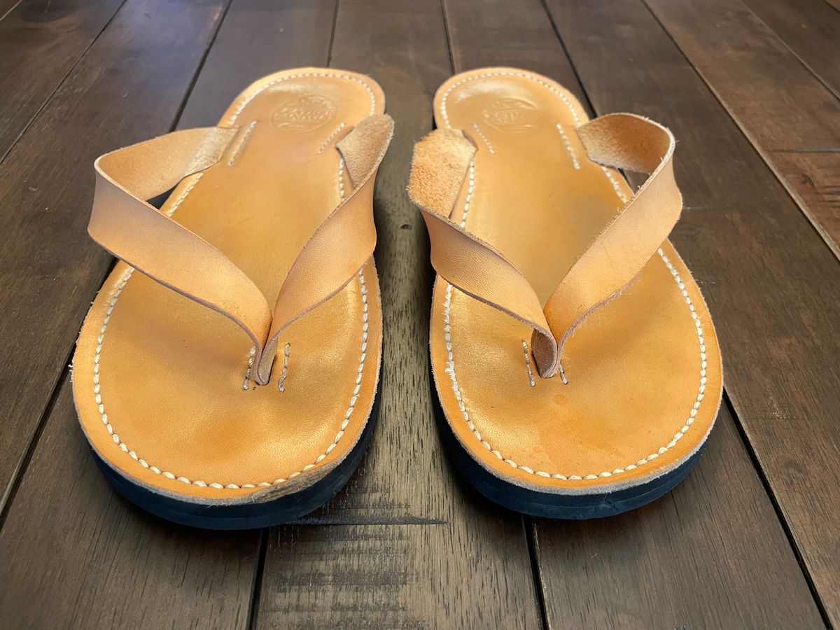 Photo by snacken on December 5, 2022 of the Unknown Maker Unlisted Model in Unknown Natural Veg Tan.