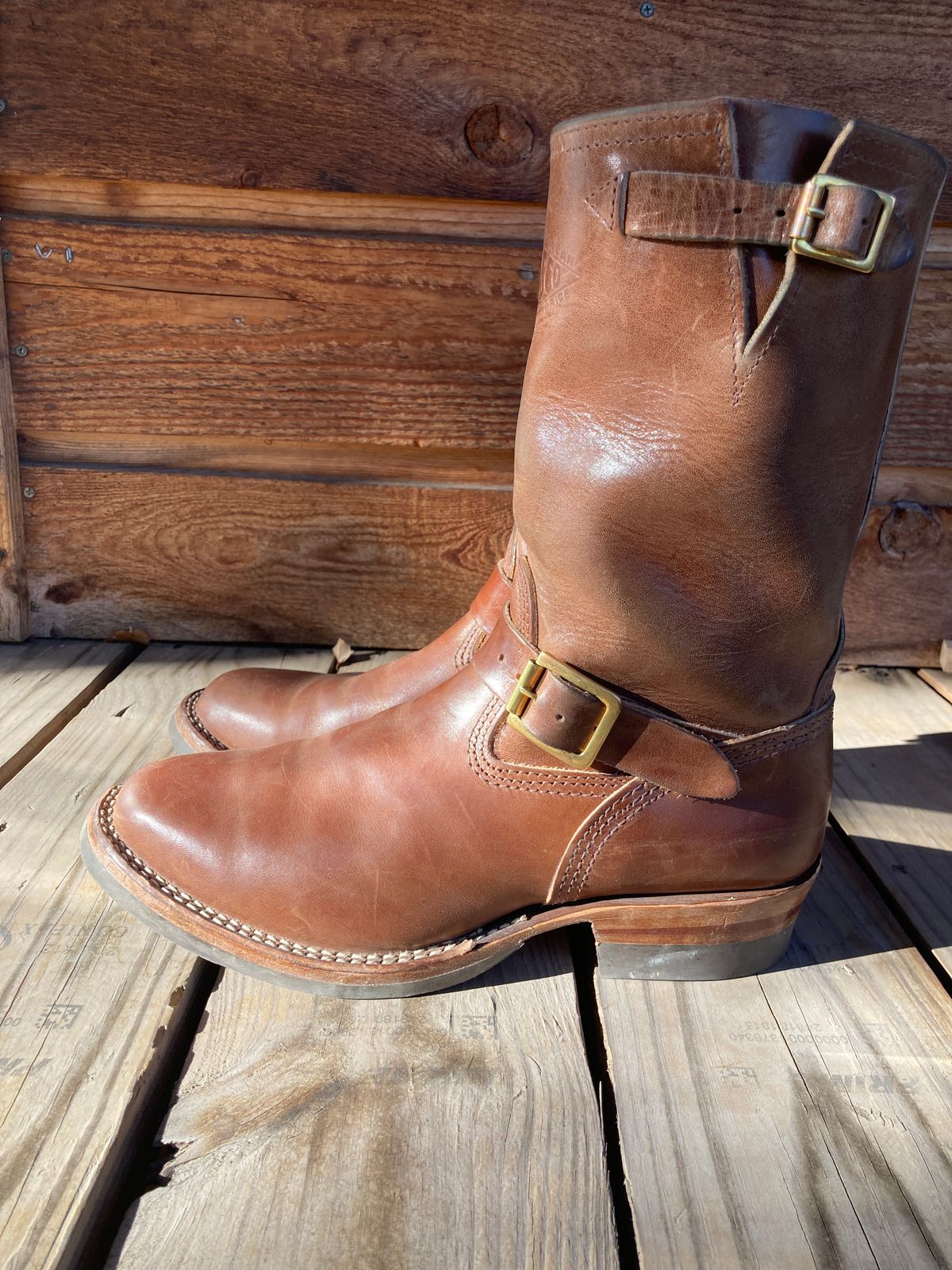 Photo by johnnygomezintx on November 5, 2022 of the Wesco Mister Lou in Maryam Toscanello TPR Horsebutt.