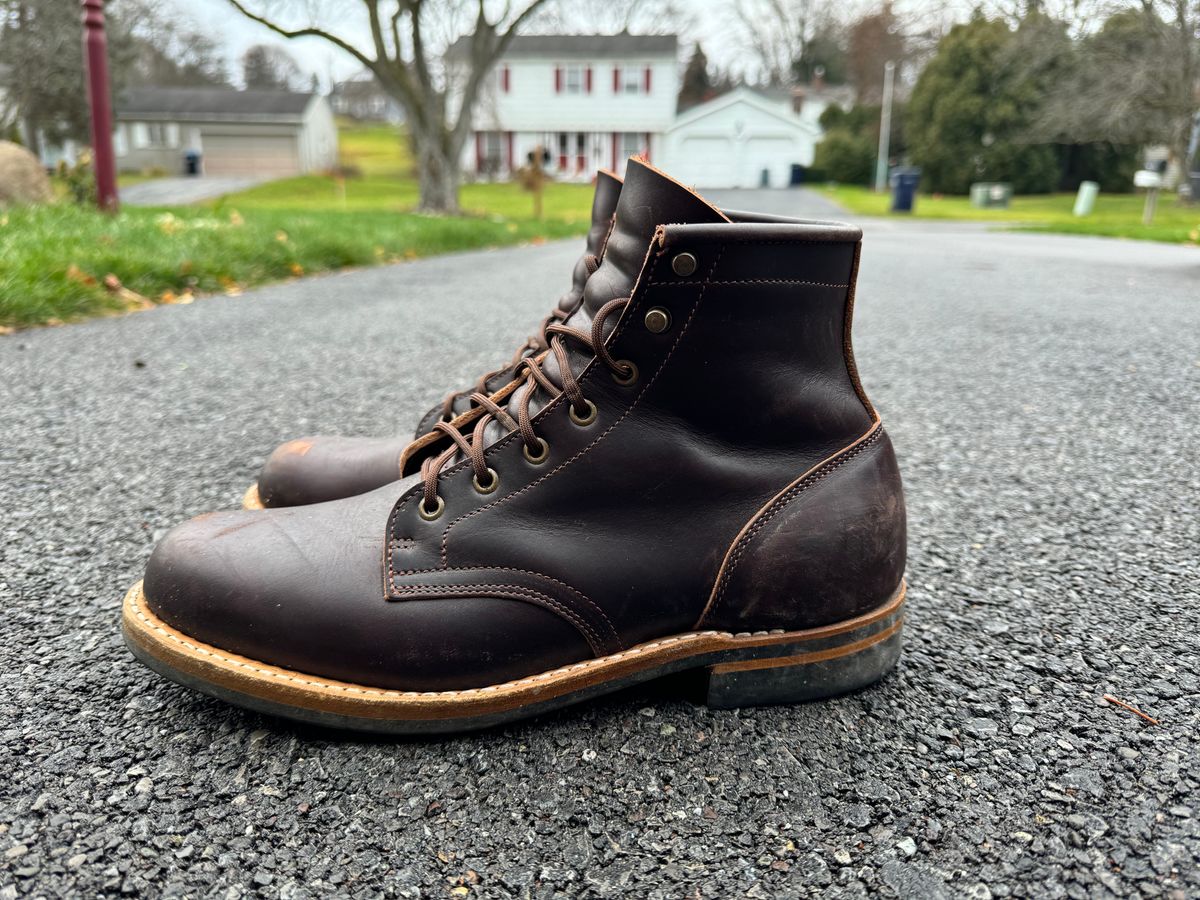 Photo by Acolosi7 on December 4, 2023 of the Truman Service Boot in Seidel Bay Double Shot.