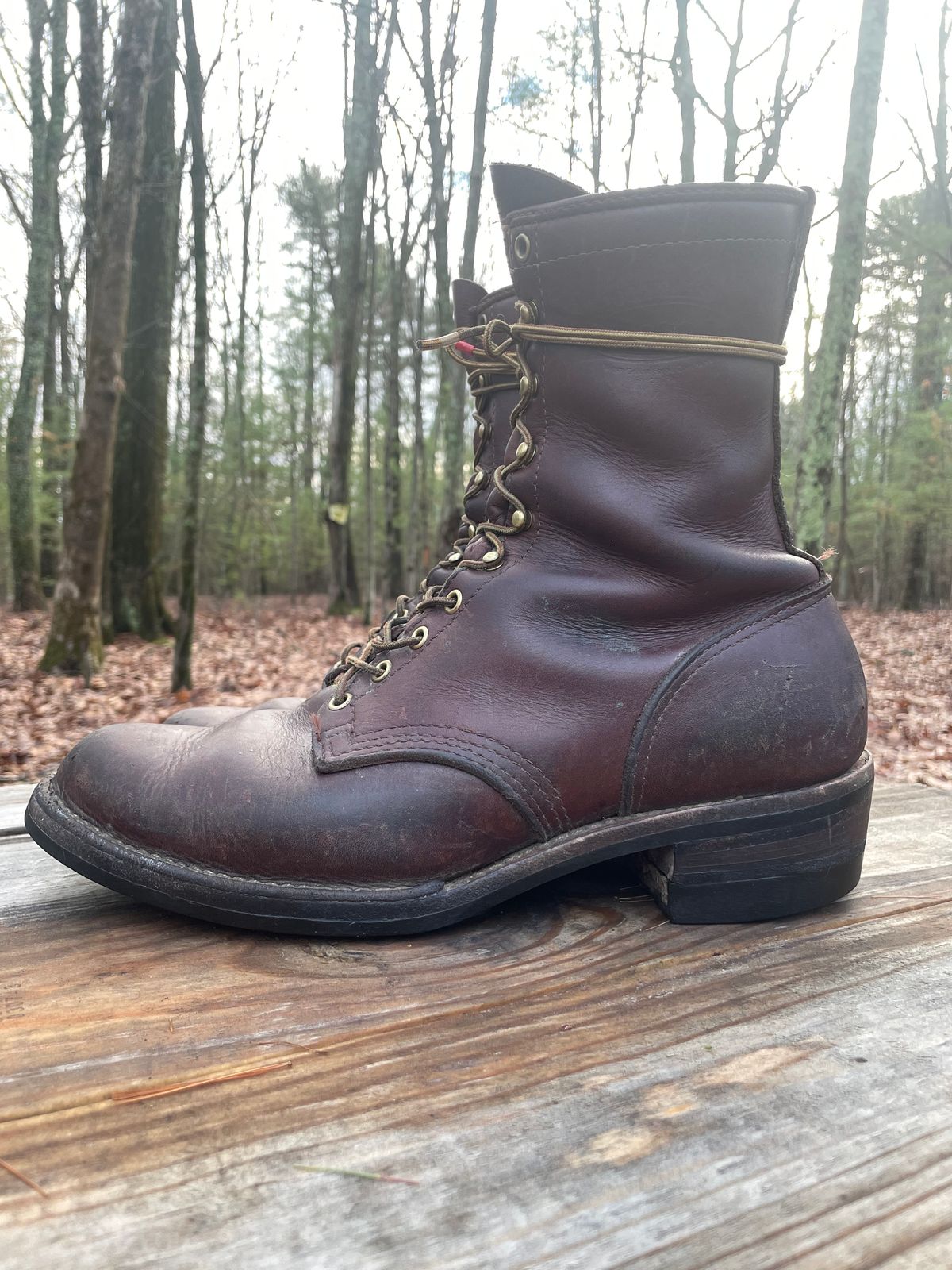 Photo by cjchris66 on January 5, 2023 of the Wesco Packer in Seidel Brown Oil Tan.