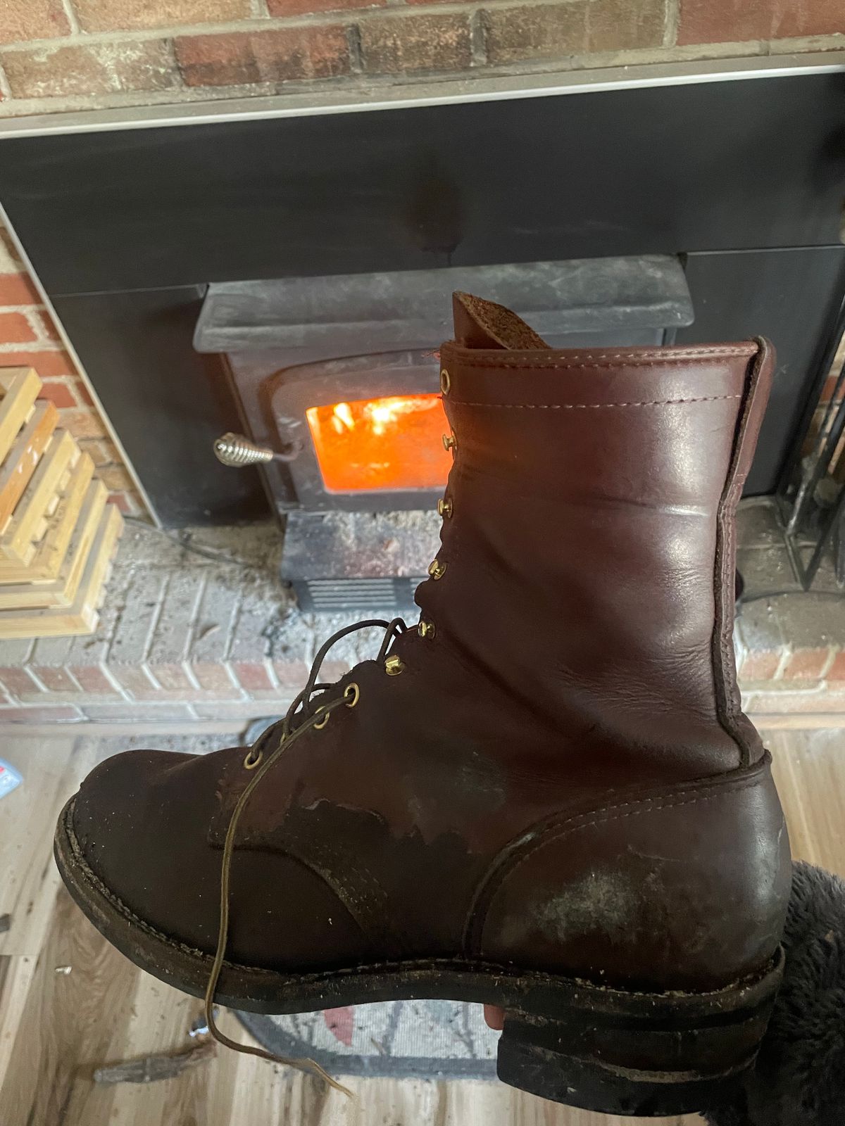 Photo by cjchris66 on March 6, 2023 of the Wesco Packer in Seidel Brown Oil Tan.