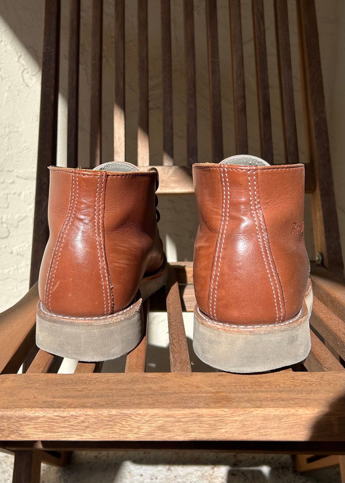 Photo by BxPx on March 2, 2025 of the Red Wing Traction Tred Chukka in Unknown Leather.