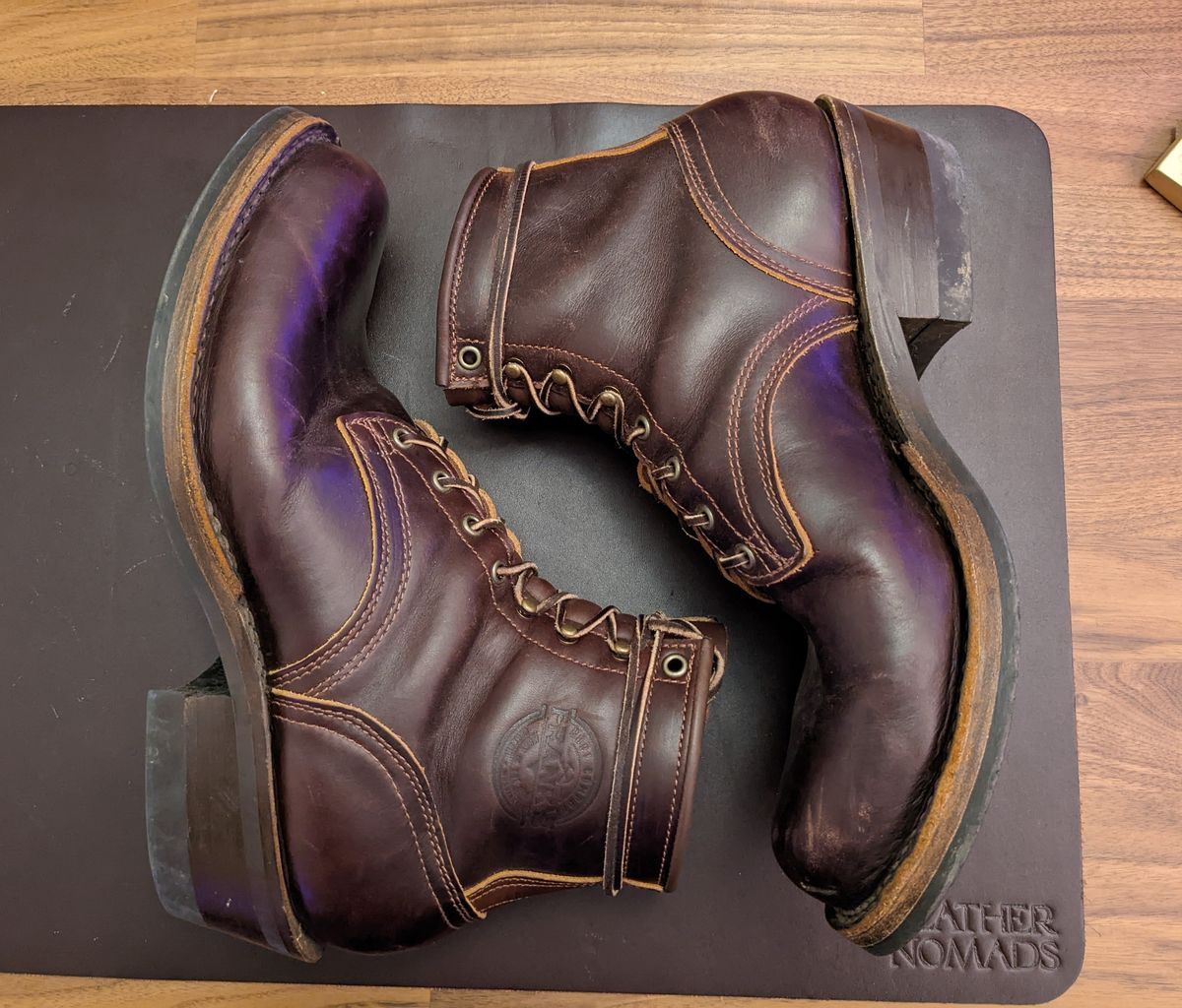 Photo by demo on November 4, 2022 of the Frank's Boots Wilshire in Seidel Brown Domain.