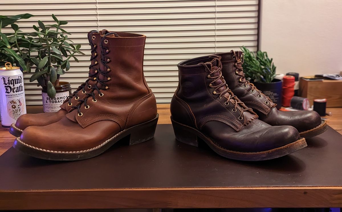 Photo by demo on March 4, 2023 of the Frank's Boots Wilshire in Seidel Brown Domain.