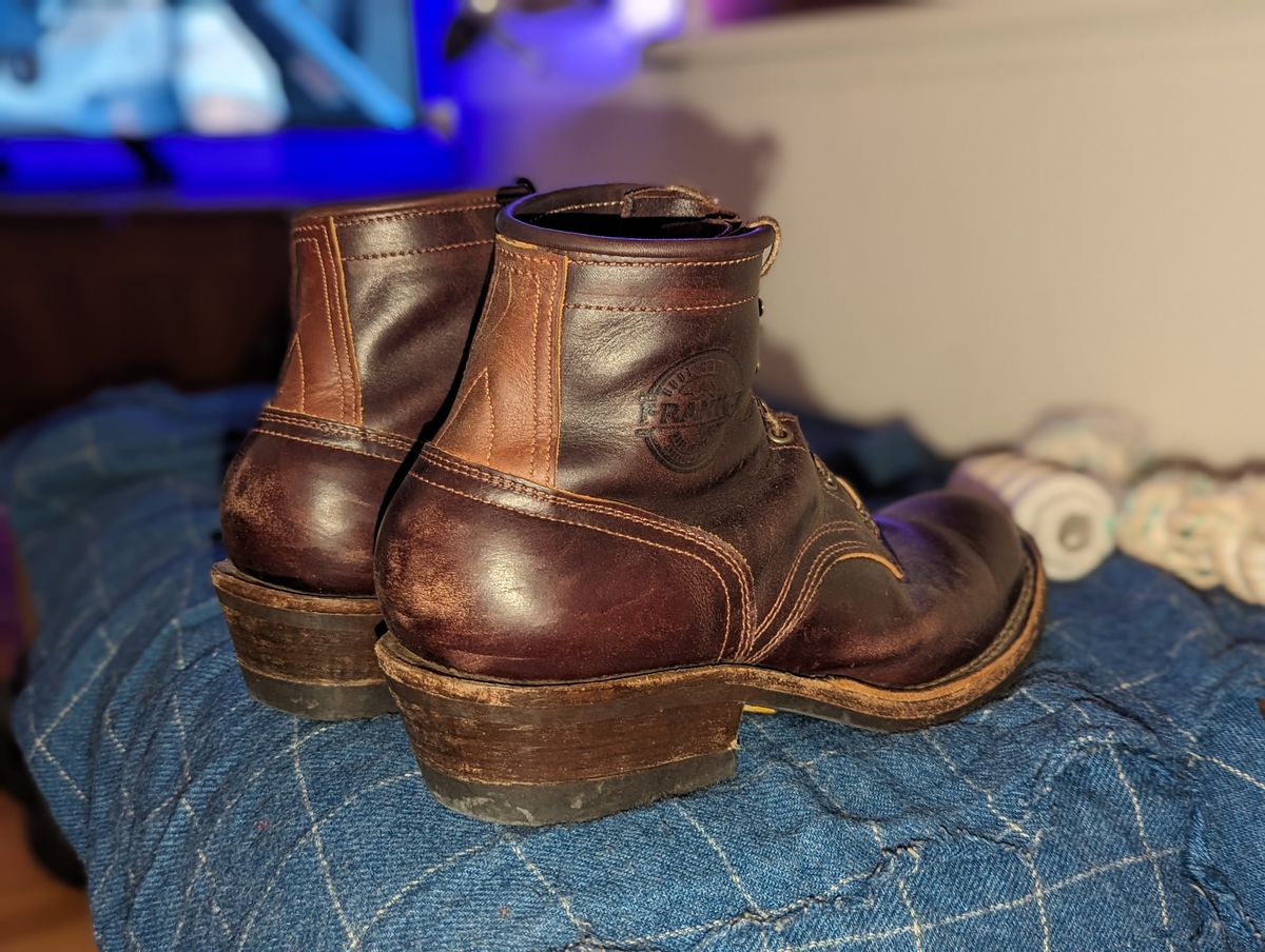 Photo by demo on September 21, 2023 of the Frank's Boots Wilshire in Seidel Brown Domain.