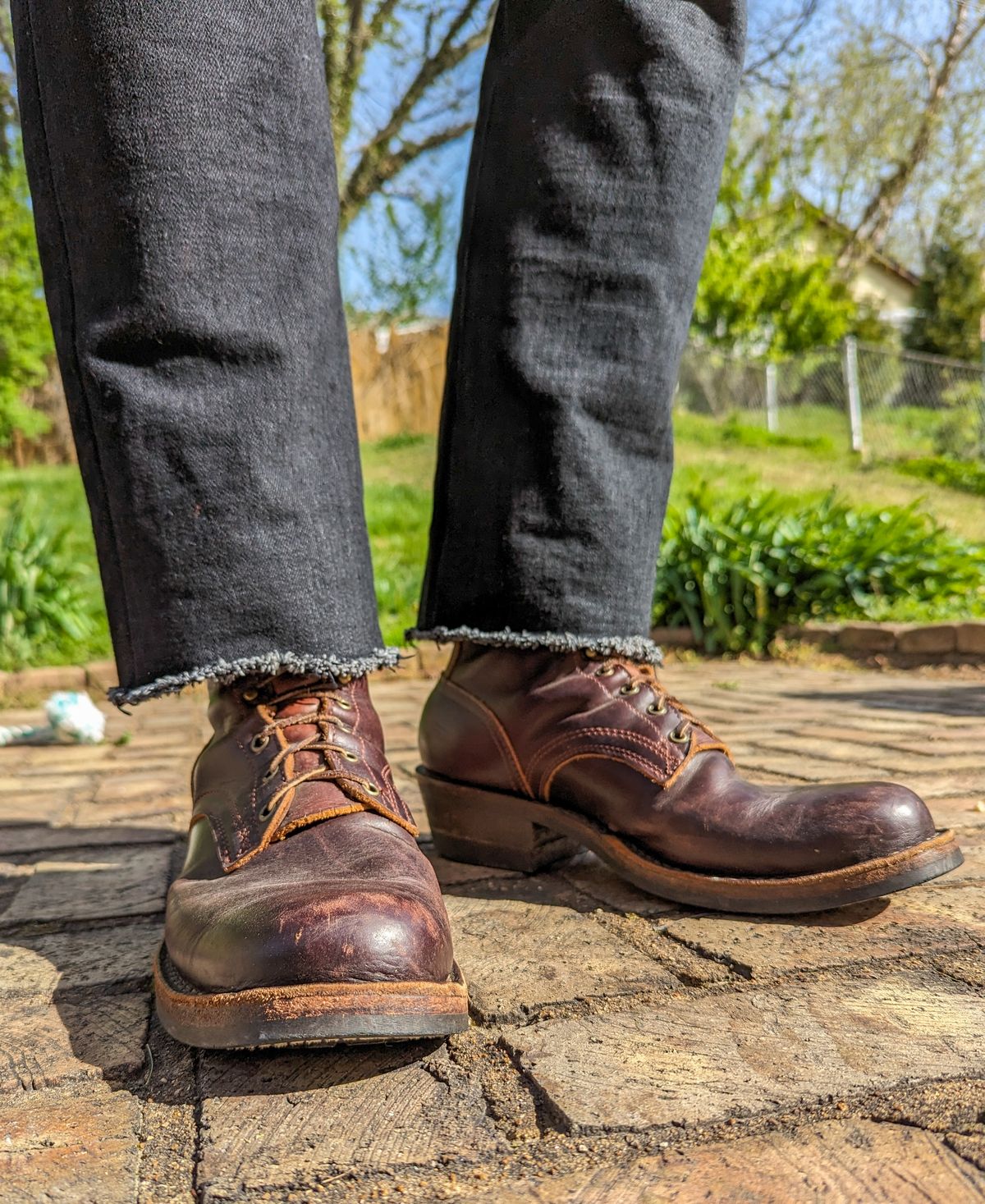 Photo by demo on April 8, 2024 of the Frank's Boots Wilshire in Seidel Brown Domain.