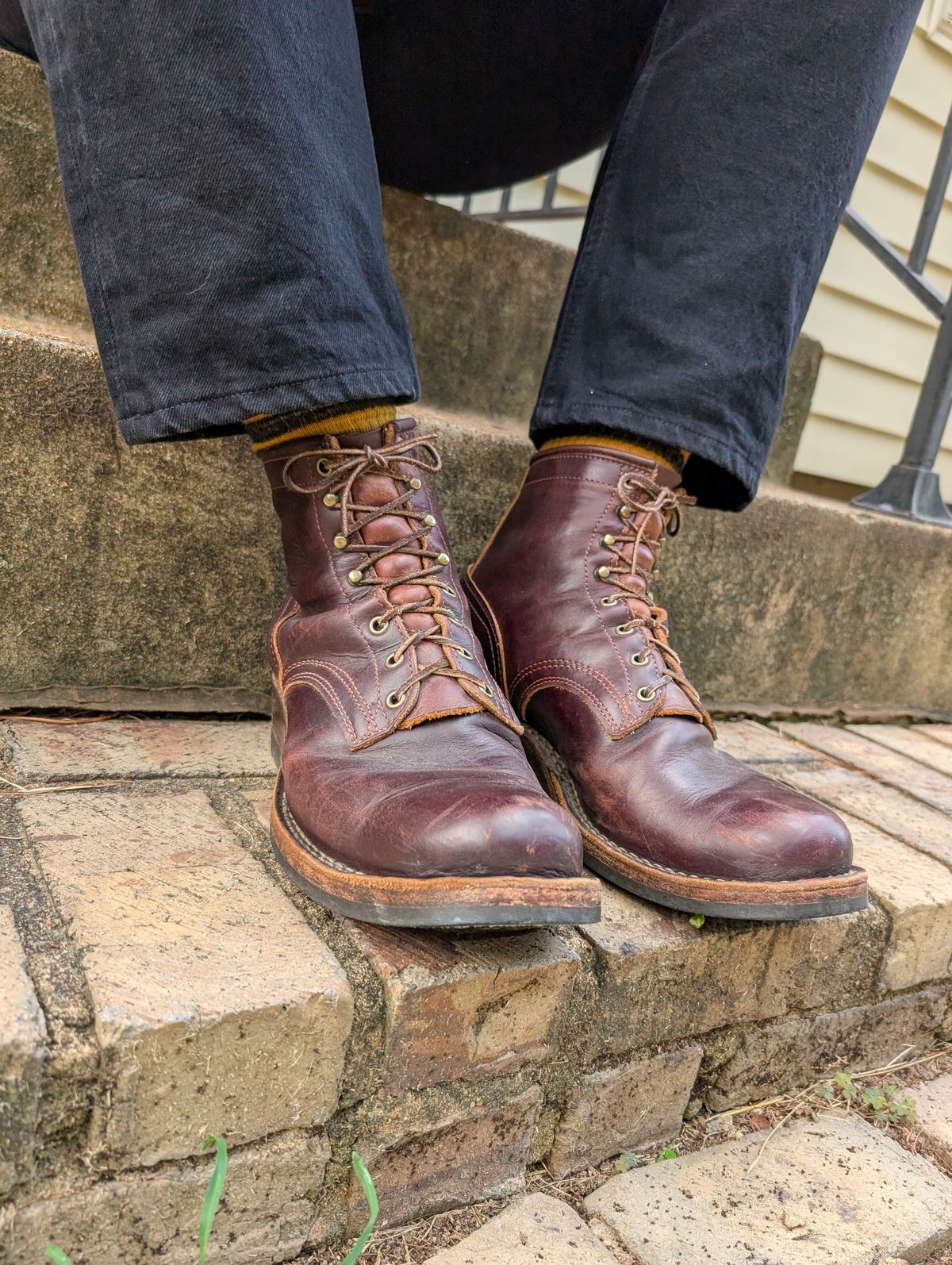 Photo by demo on August 14, 2025 of the Frank's Boots Wilshire in Seidel Brown Domain.
