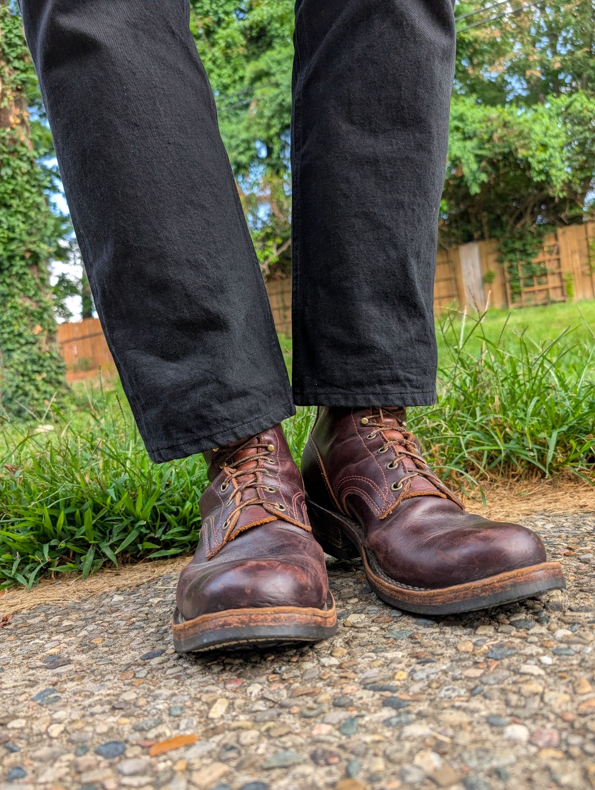 Photo by demo on August 14, 2025 of the Frank's Boots Wilshire in Seidel Brown Domain.