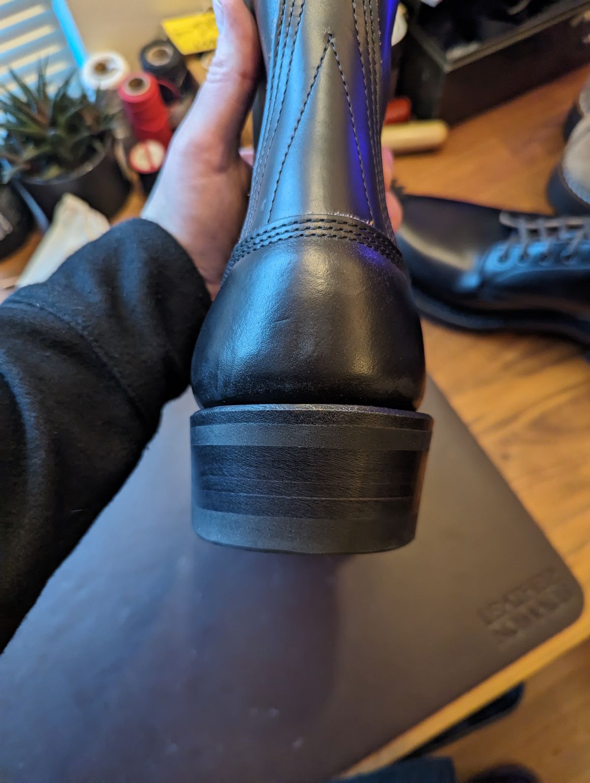 Photo by demo on January 28, 2024 of the White's x Rose Anvil Drifter 2.0 in Seidel Black Double Shot.