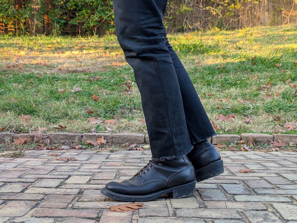 Photo by demo on November 23, 2024 of the White's x Rose Anvil Drifter 2.0 in Seidel Black Double Shot.