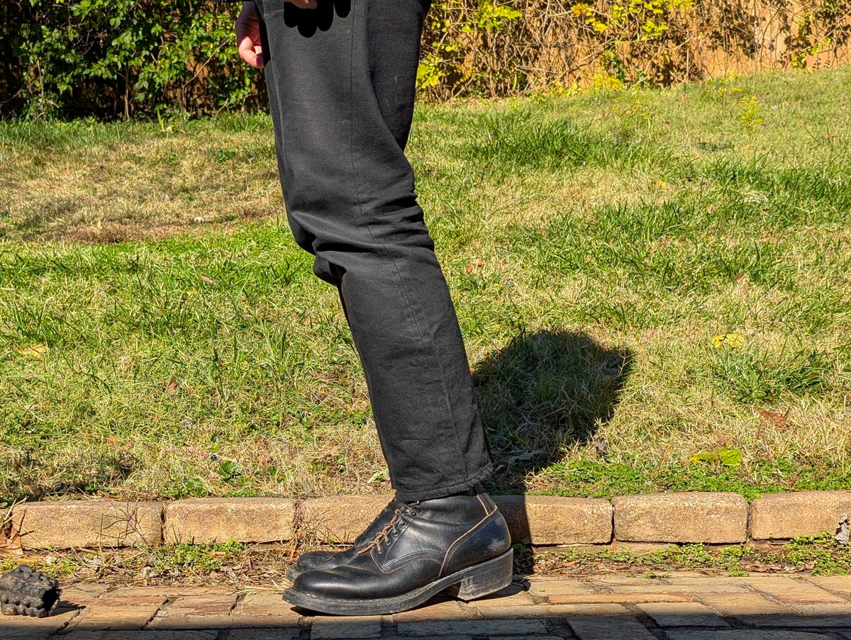 Photo by demo on November 19, 2024 of the White's x Rose Anvil Drifter 2.0 in Seidel Black Double Shot.