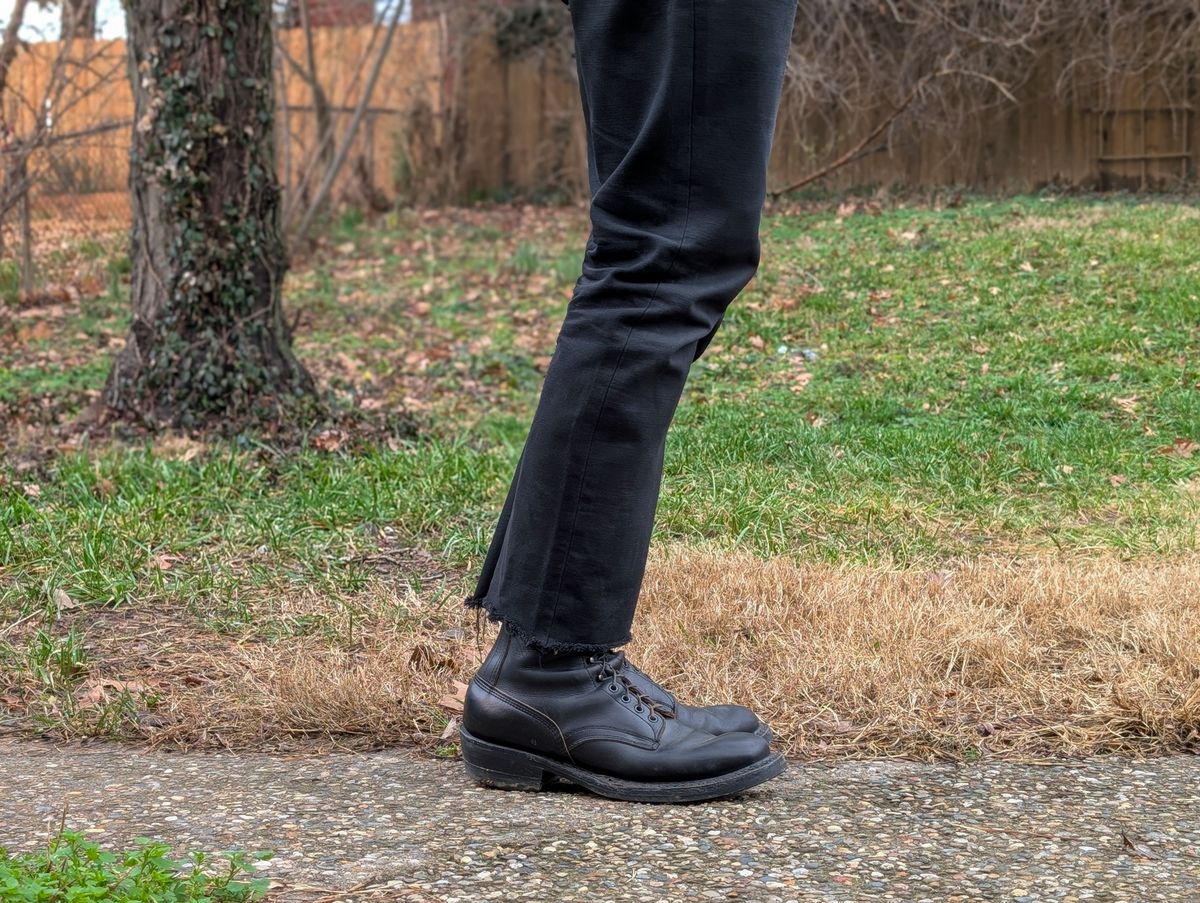 Photo by demo on December 31, 2024 of the White's x Rose Anvil Drifter 2.0 in Seidel Black Double Shot.