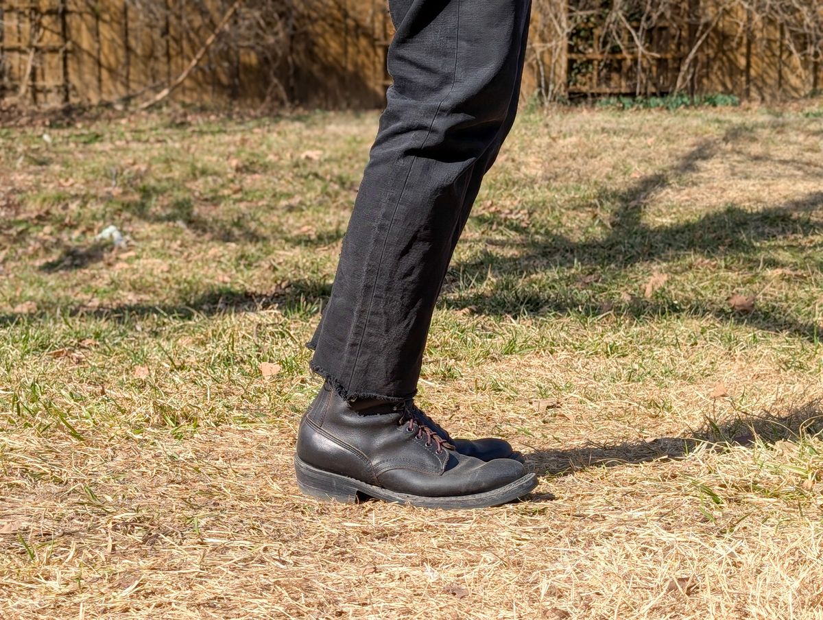 Photo by demo on March 1, 2025 of the White's x Rose Anvil Drifter 2.0 in Seidel Black Double Shot.