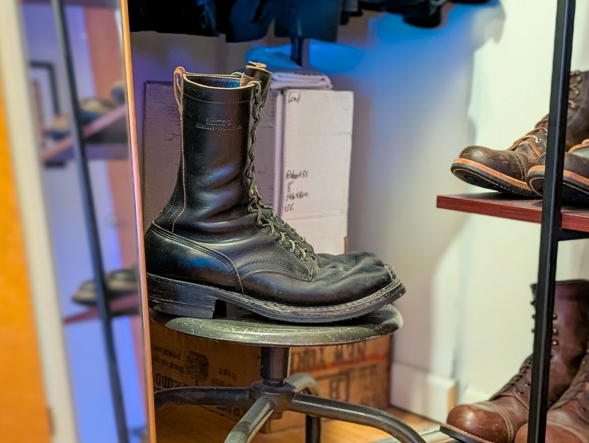 Photo by demo on November 24, 2025 of the White's x Rose Anvil Drifter 2.0 in Seidel Black Double Shot.