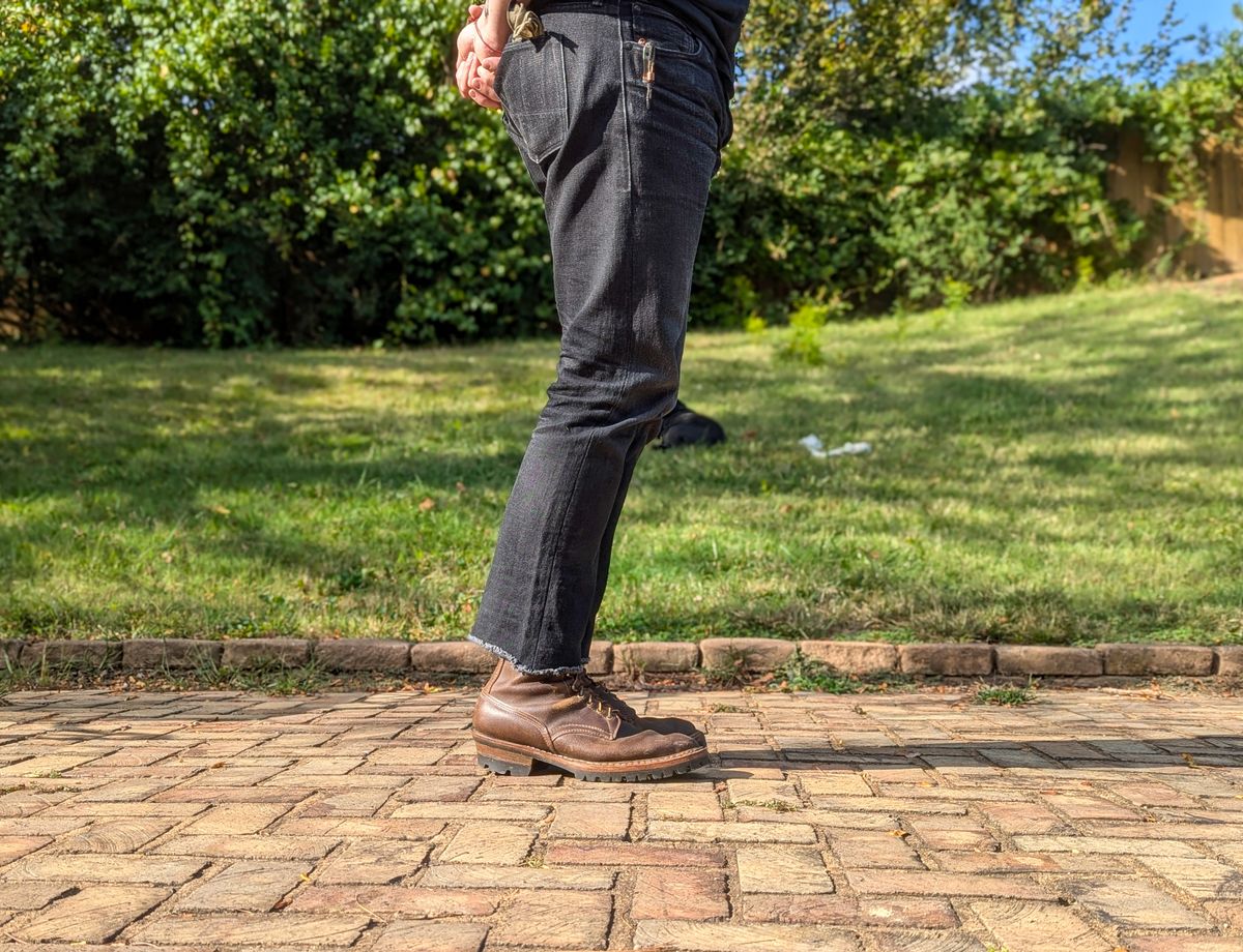 Photo by demo on September 26, 2024 of the Rogue Territory Silveridge in 17oz Cryptic Stealth.
