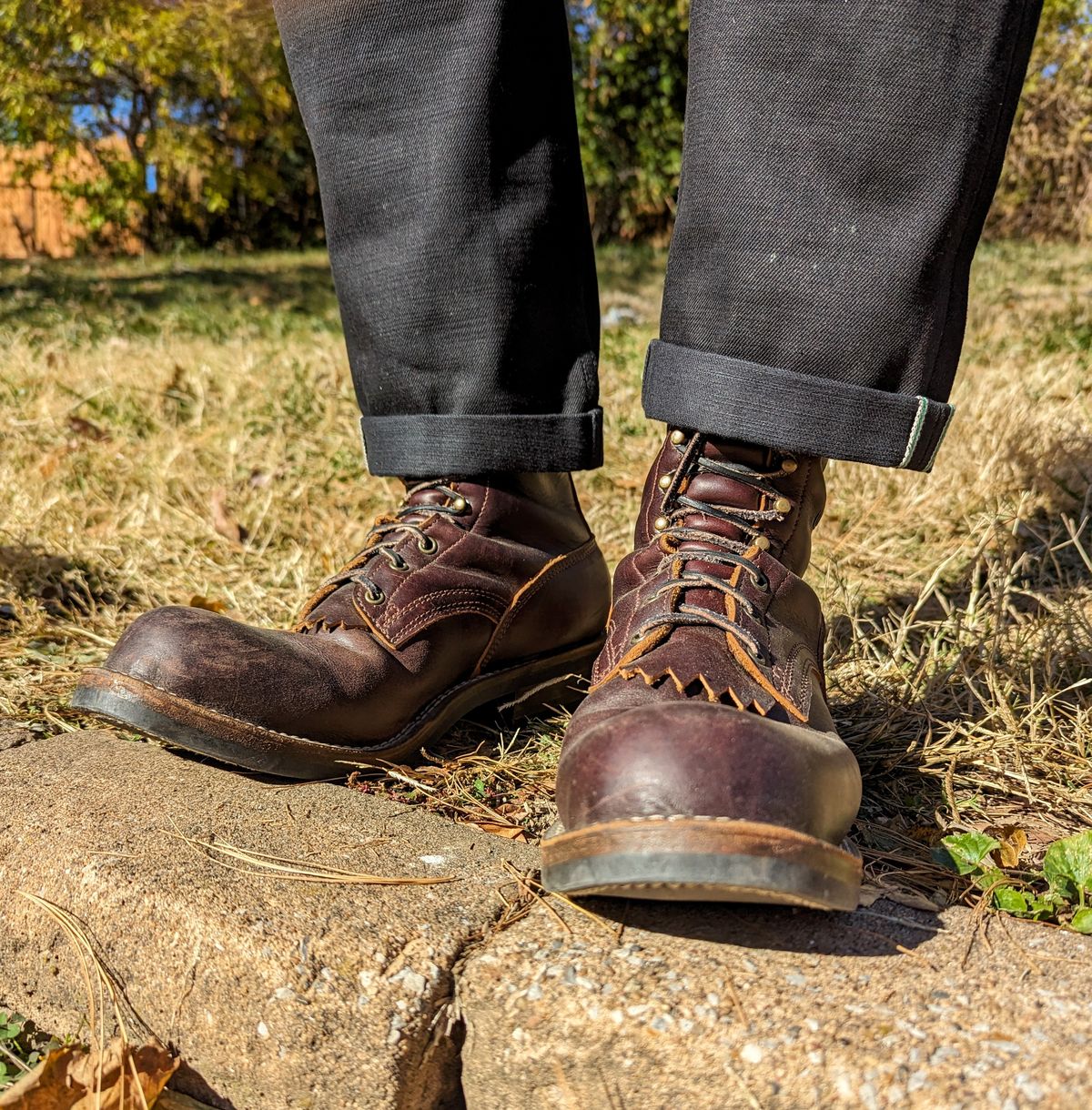 Photo by demo on November 10, 2023 of the Frank's Boots Type 1 Commander in Seidel Brown Domain.