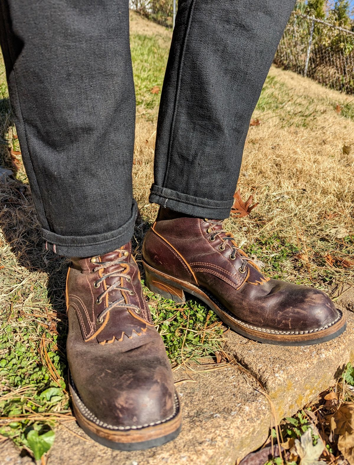 Photo by demo on November 29, 2023 of the Frank's Boots Type 1 Commander in Seidel Brown Domain.