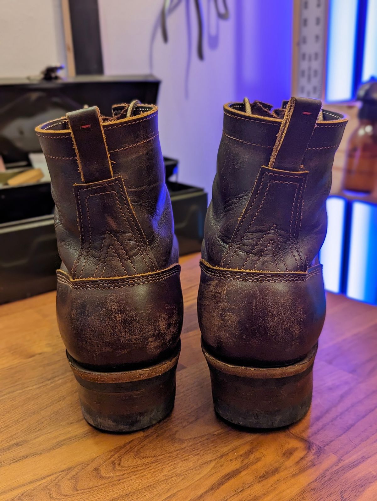 Photo by demo on February 4, 2024 of the Frank's Boots Type 1 Commander in Seidel Brown Domain.