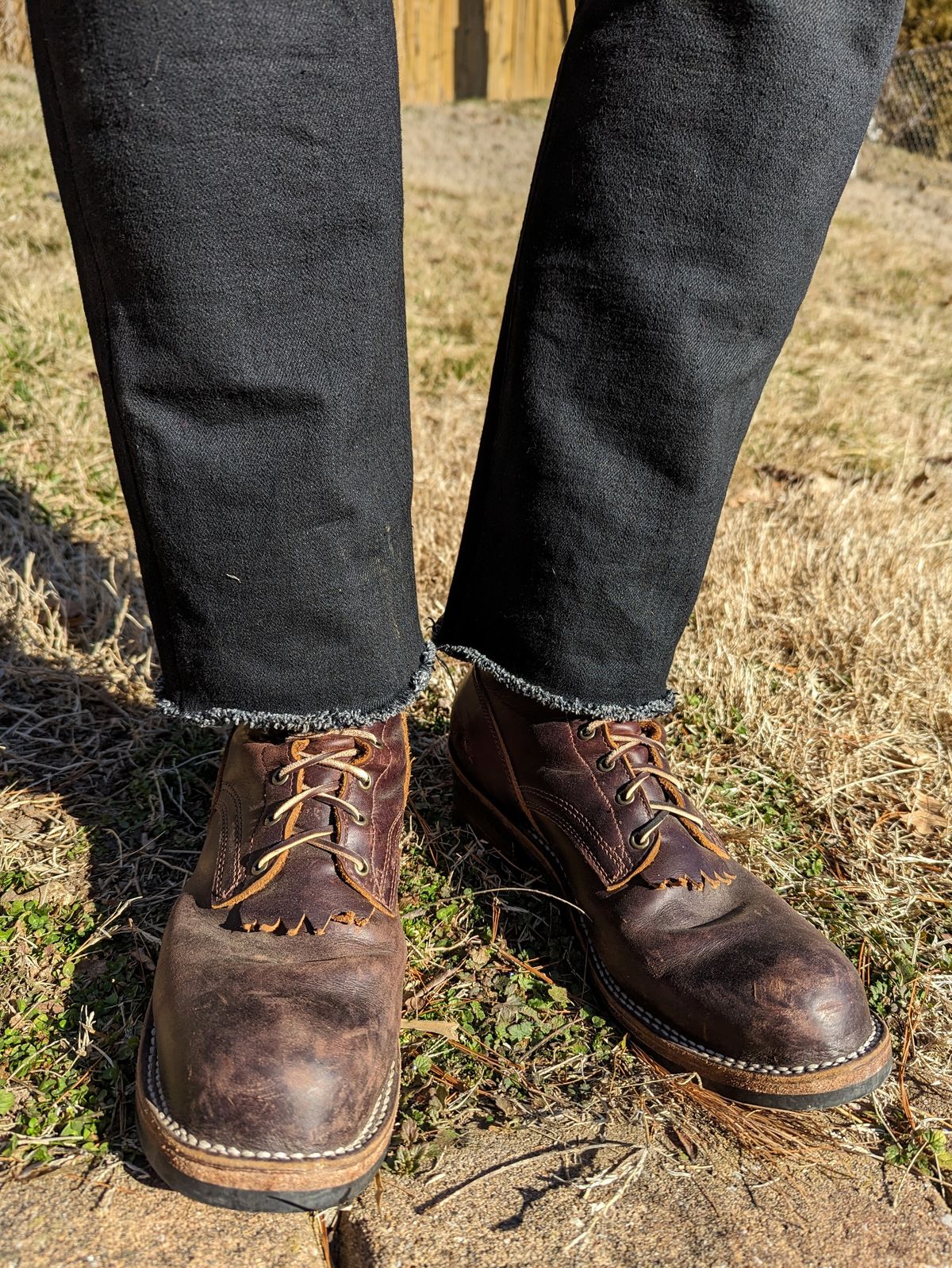 Photo by demo on February 13, 2024 of the Frank's Boots Type 1 Commander in Seidel Brown Domain.
