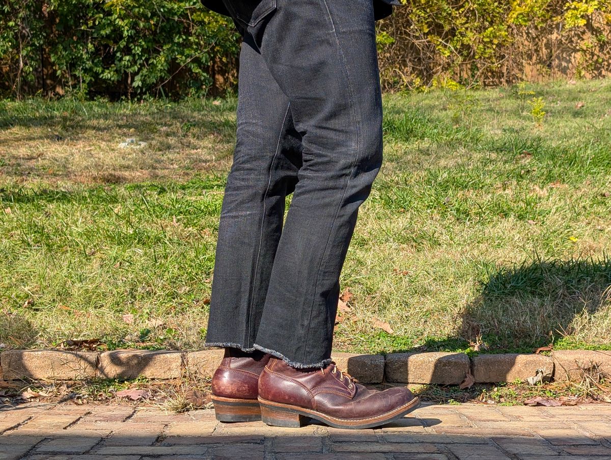 Photo by demo on November 16, 2024 of the Frank's Boots Type 1 Commander in Seidel Brown Domain.