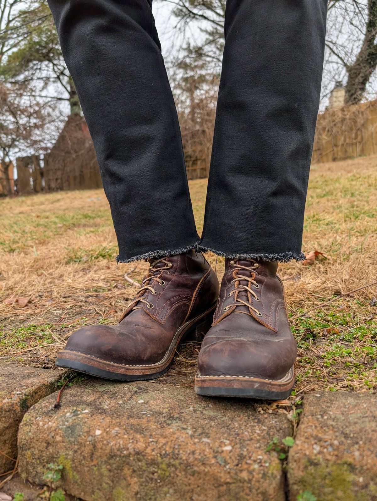 Photo by demo on February 8, 2025 of the Frank's Boots Type 1 Commander in Seidel Brown Domain.