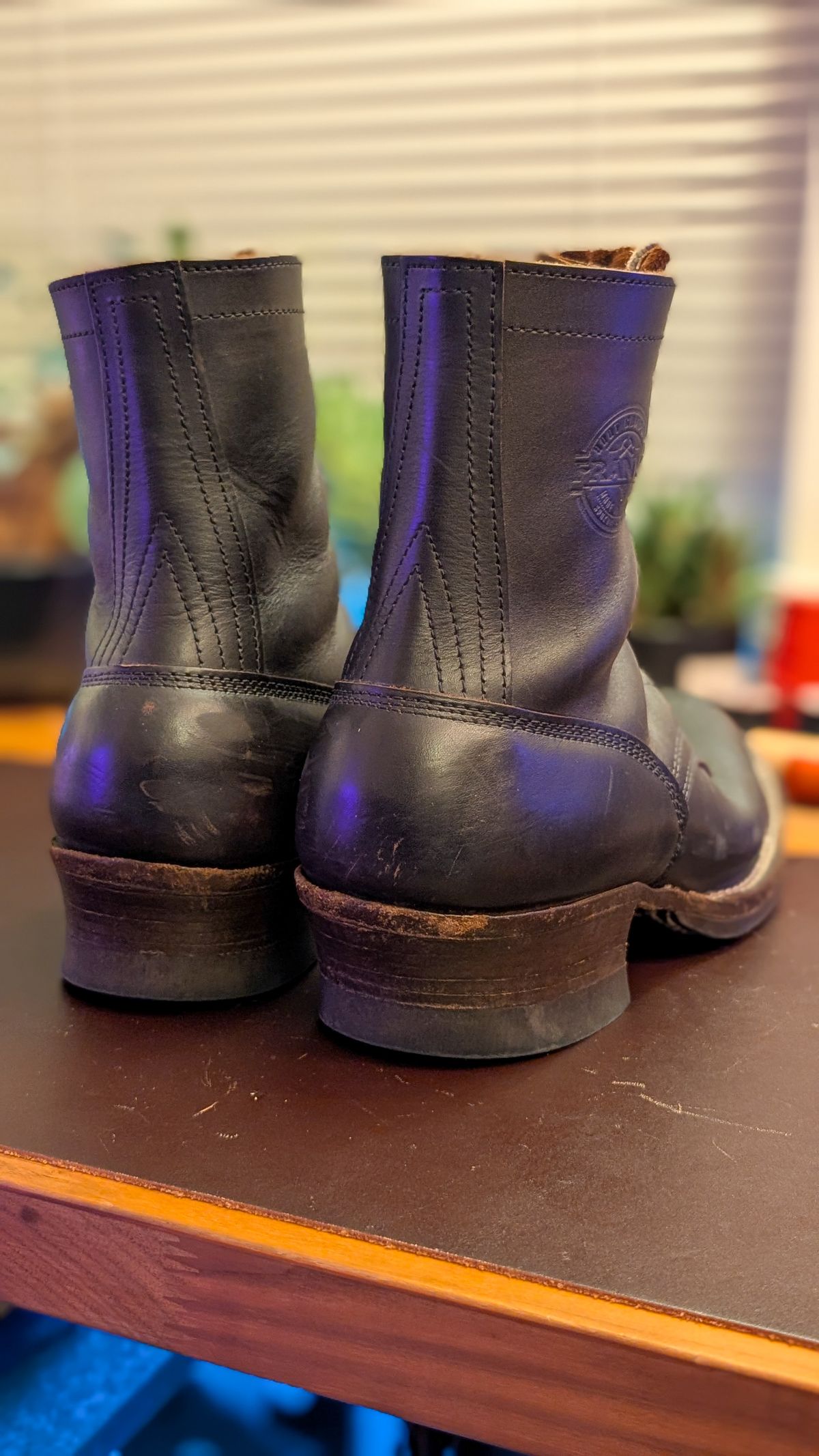 Photo by demo on January 17, 2026 of the Frank's Boots Custom Model in Seidel Mocha Oil Tan.