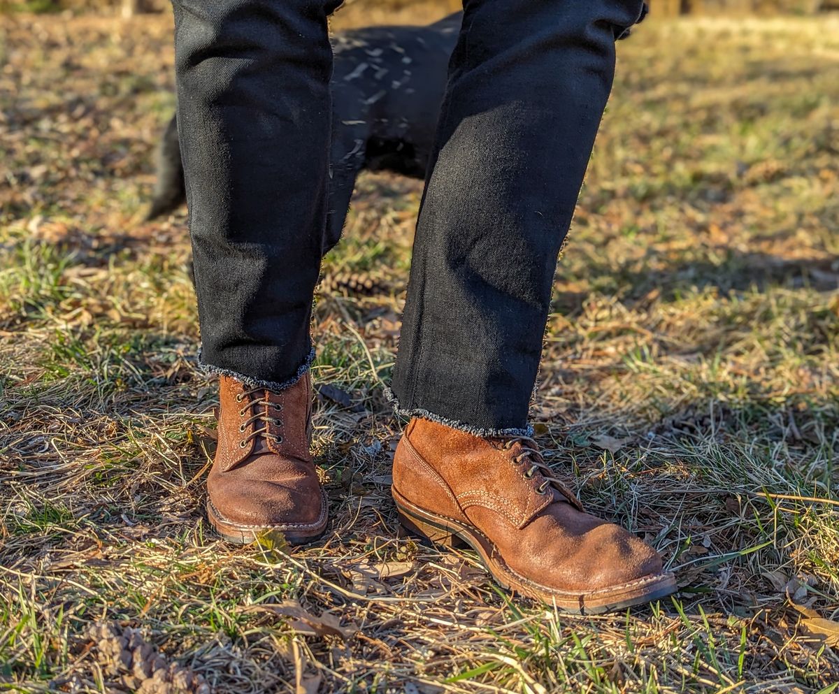 Photo by demo on February 19, 2024 of the White's 350 Cruiser in Seidel Red Dog Oil Tan Roughout.