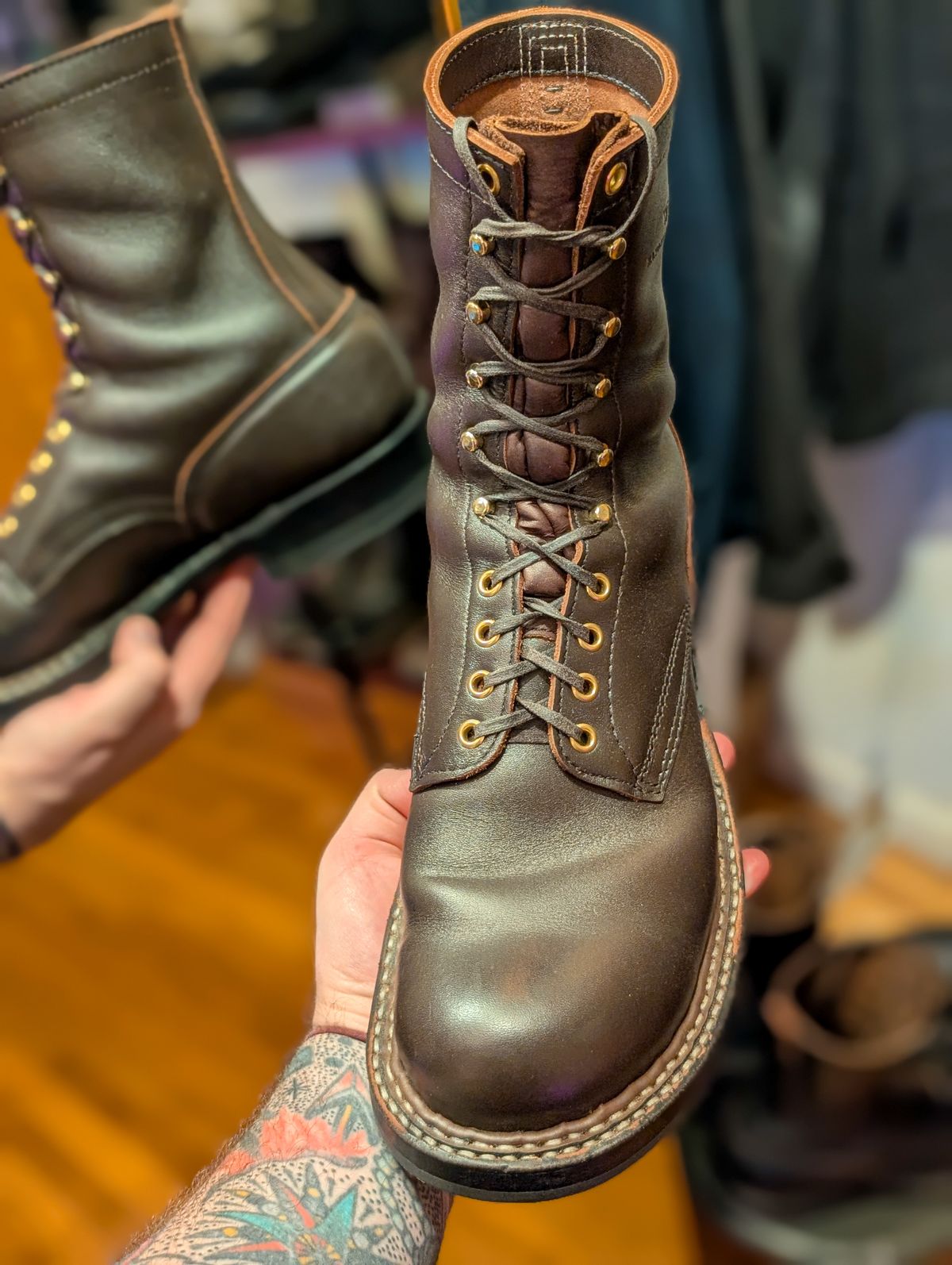 Photo by demo on September 15, 2025 of the White's Bounty Hunter in Seidel Elk Tan.
