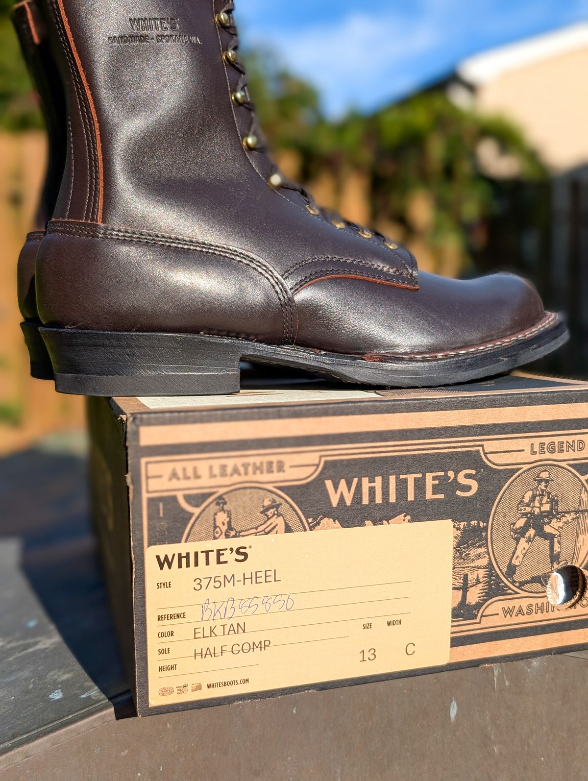 Photo by demo on September 9, 2025 of the White's Bounty Hunter in Seidel Elk Tan.
