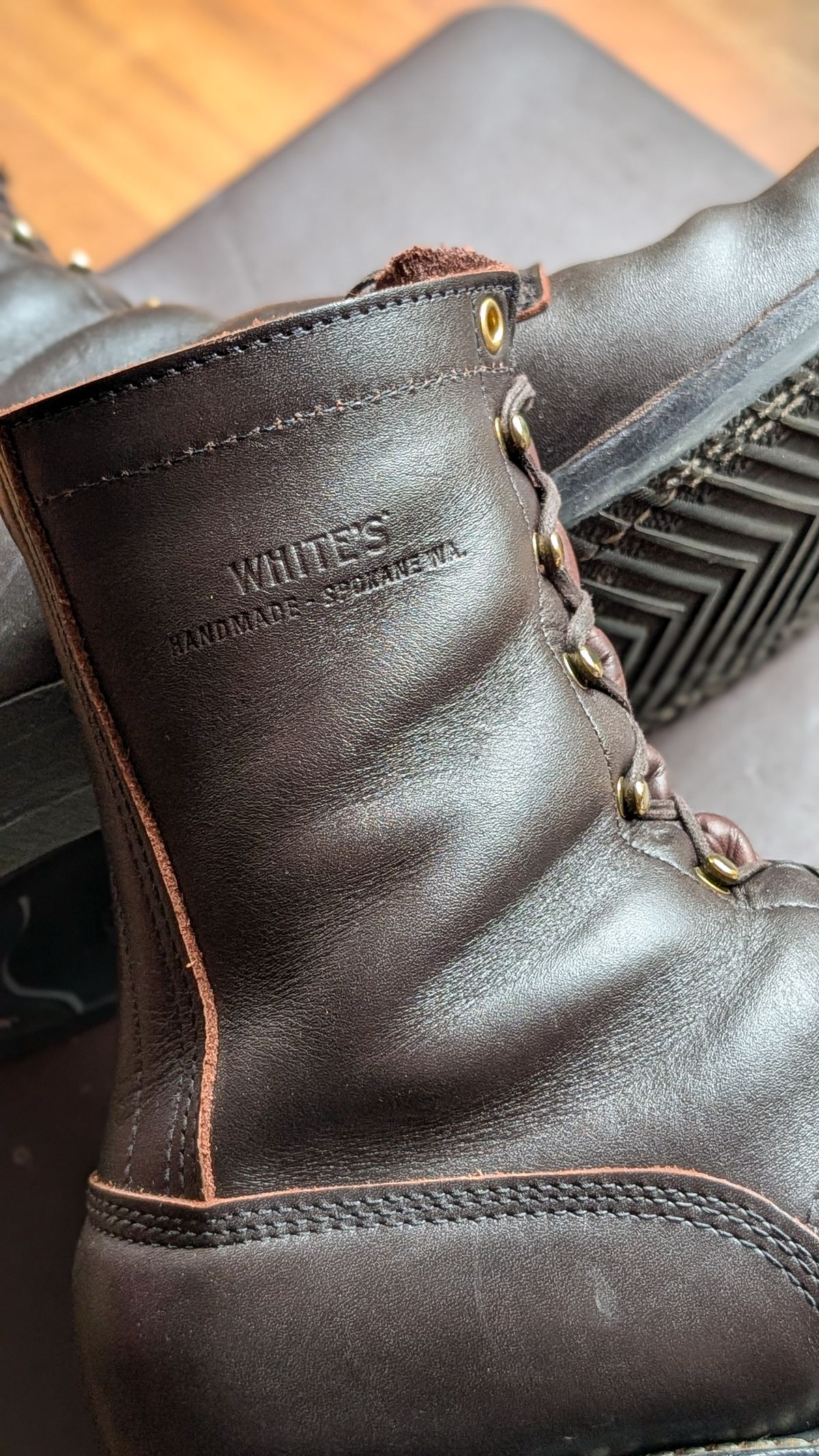 Photo by demo on February 1, 2026 of the White's Bounty Hunter in Seidel Elk Tan.