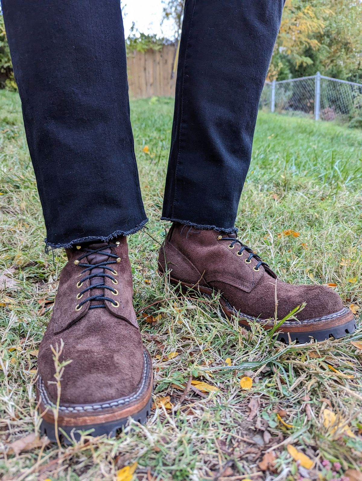 Photo by demo on October 26, 2023 of the White's Smokejumper in Seidel Brown Roughout.