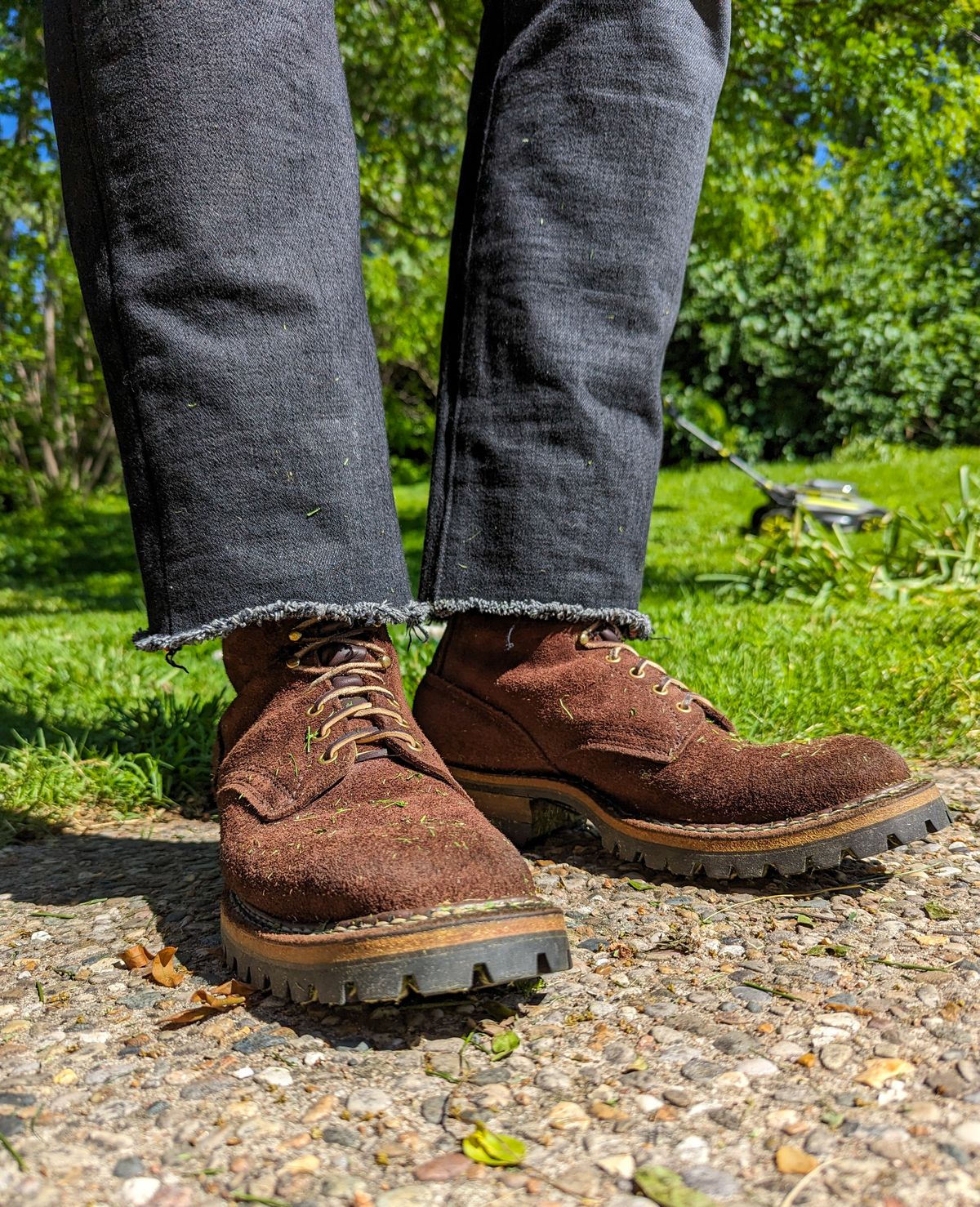 Photo by demo on May 11, 2024 of the White's Smokejumper in Seidel Brown Roughout.