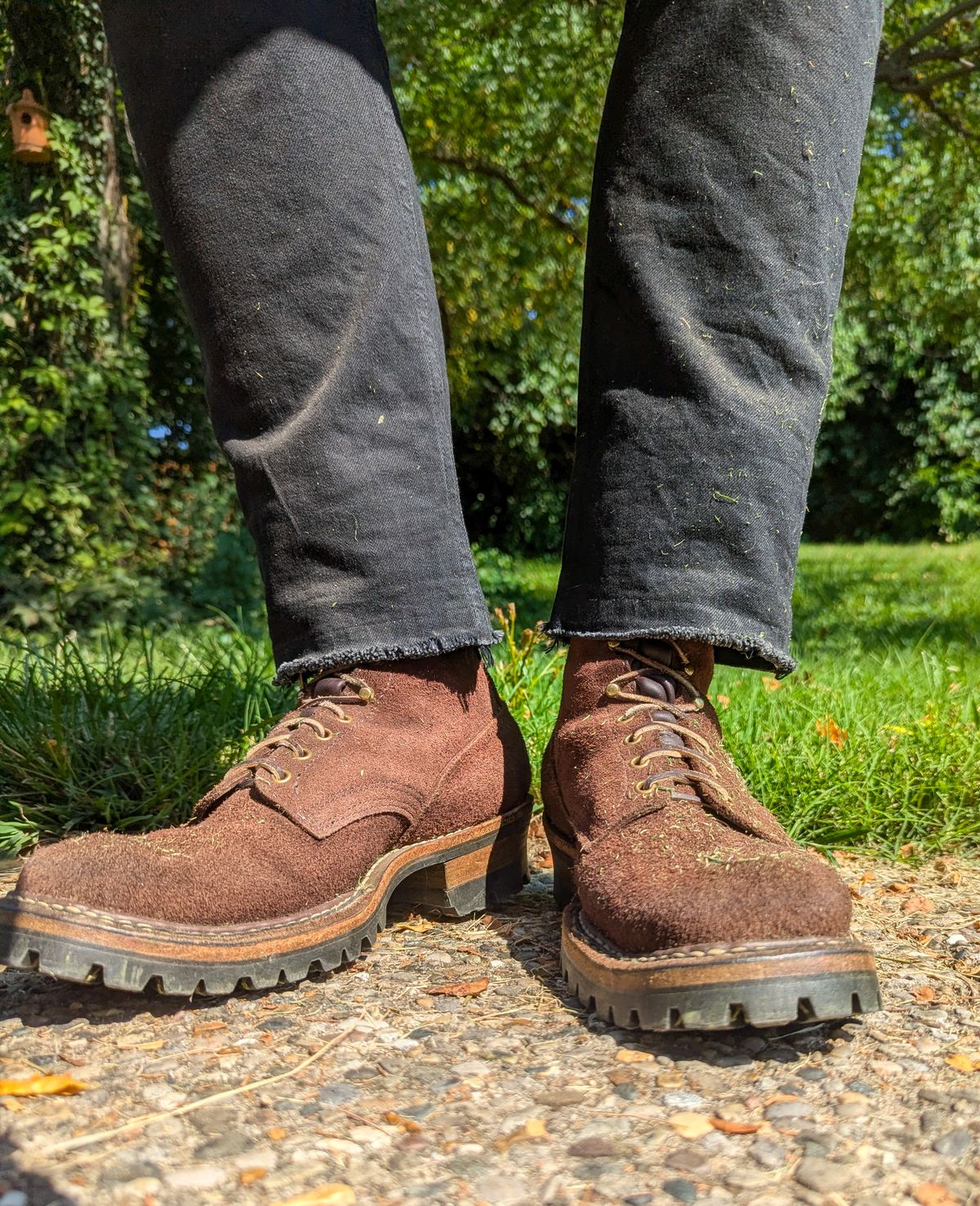 Photo by demo on August 11, 2024 of the White's Smokejumper in Seidel Brown Roughout.