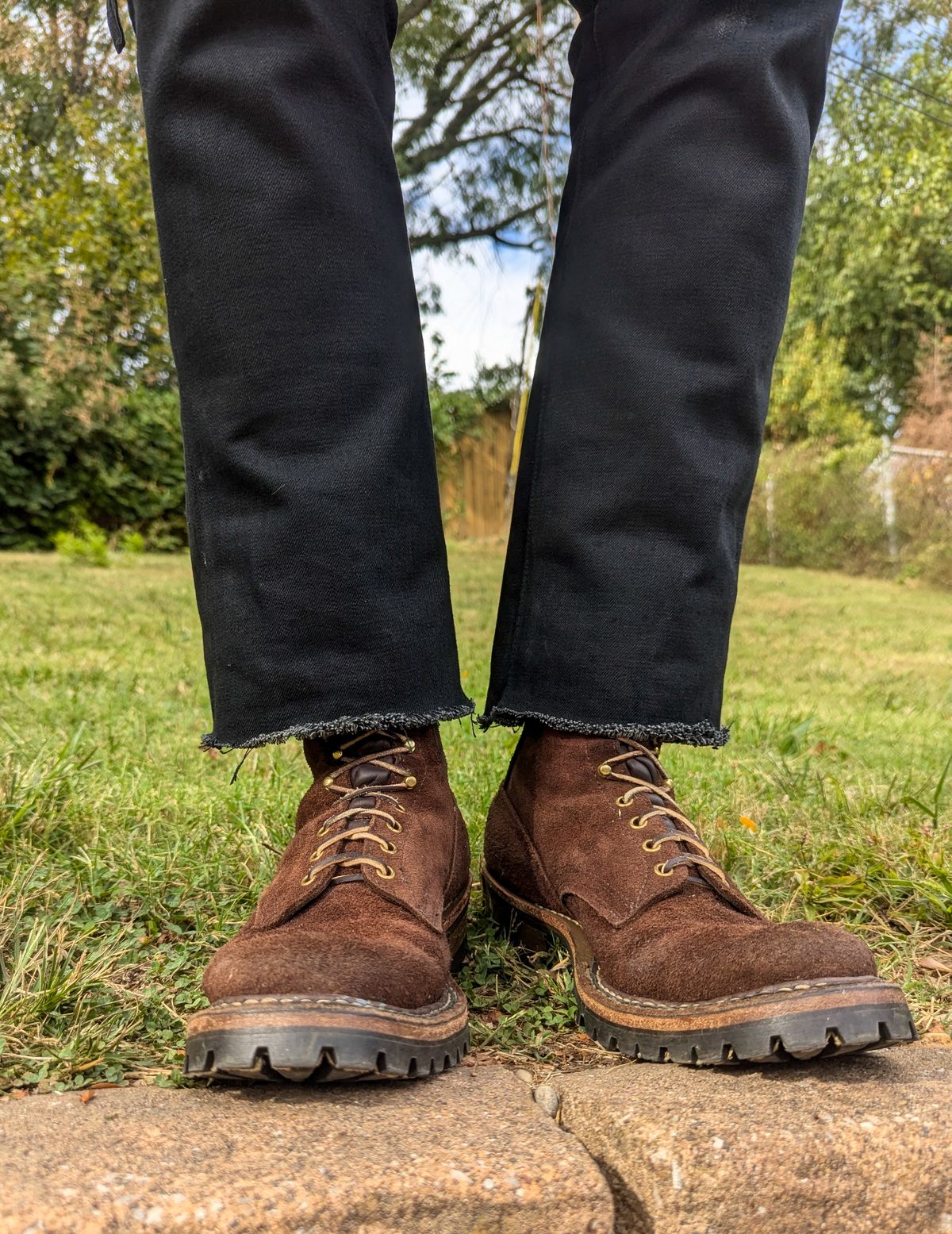 Photo by demo on September 16, 2024 of the White's Smokejumper in Seidel Brown Roughout.