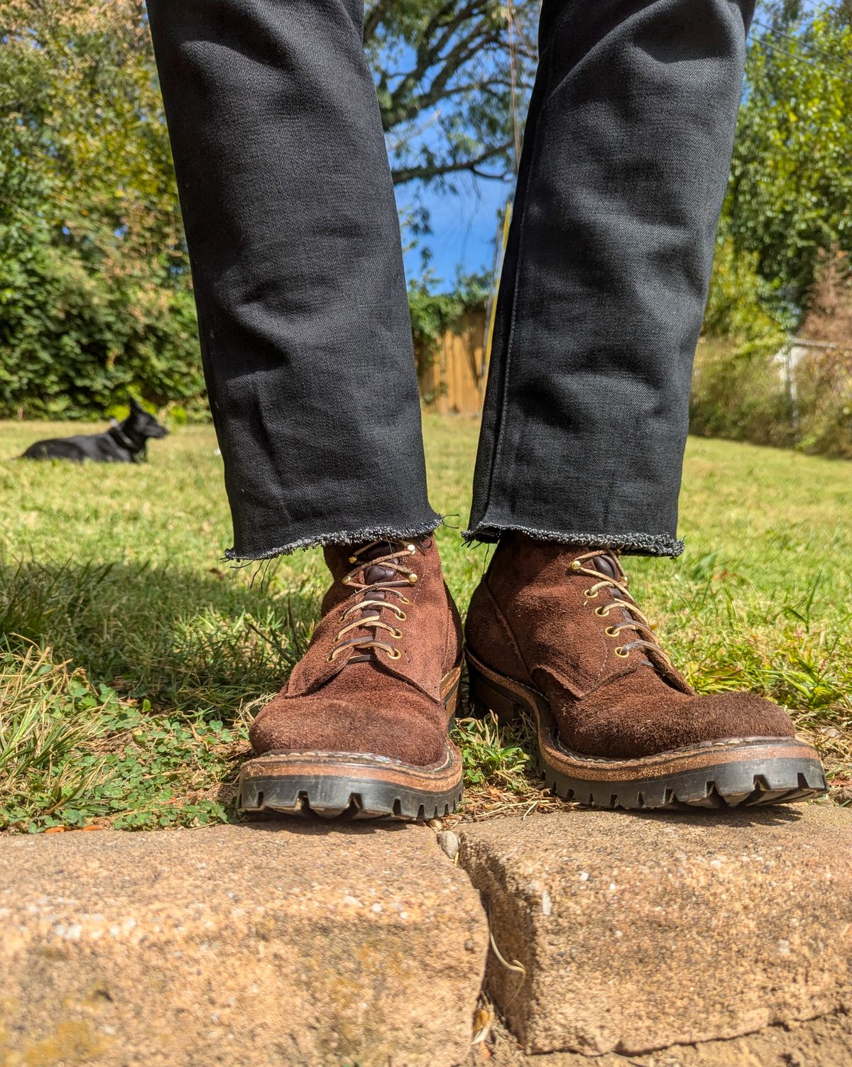 Photo by demo on September 16, 2024 of the White's Smokejumper in Seidel Brown Roughout.