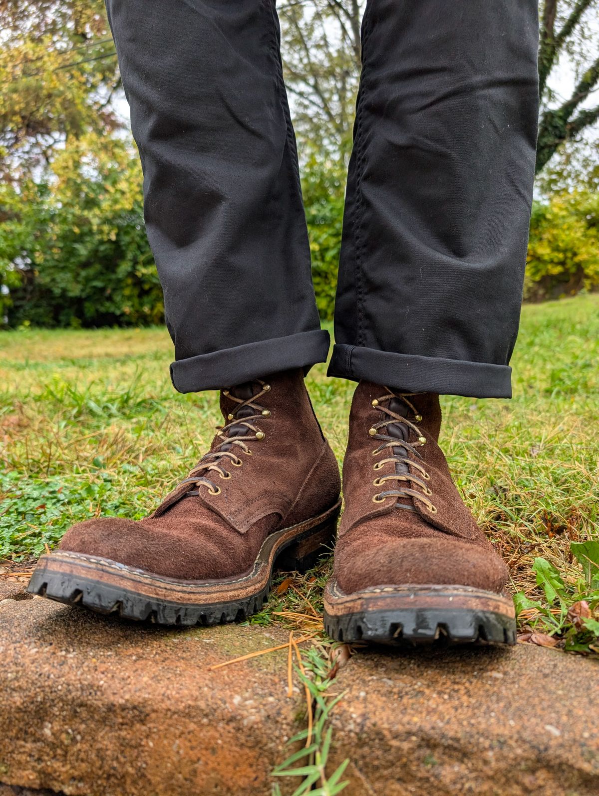 Photo by demo on November 4, 2024 of the White's Smokejumper in Seidel Brown Roughout.