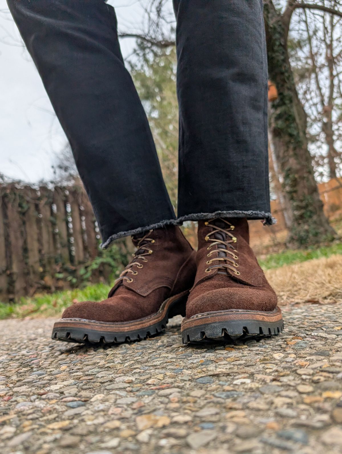 Photo by demo on December 23, 2024 of the White's Smokejumper in Seidel Brown Roughout.