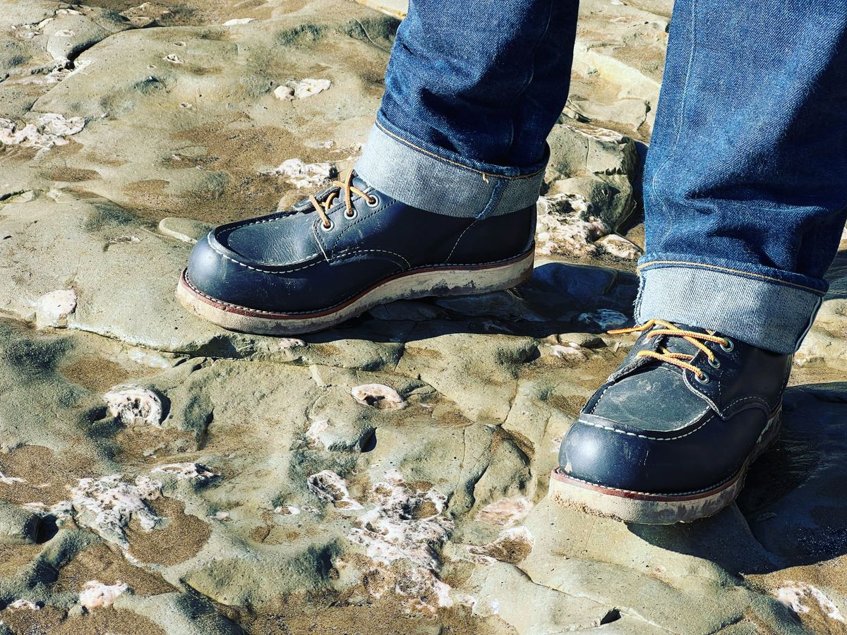 Photo by peterldavey on March 20, 2022 of the Red Wing 6-Inch Classic Moc in Unknown Material.