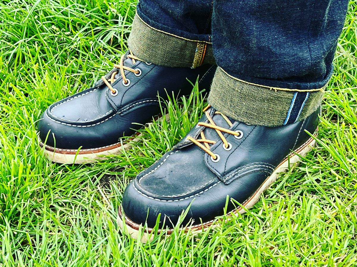 Photo by peterldavey on May 16, 2022 of the Red Wing 6-Inch Classic Moc in Unknown Material.