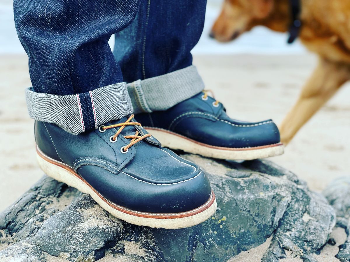 Photo by peterldavey on September 25, 2021 of the Red Wing 6-Inch Classic Moc in Unknown Material.