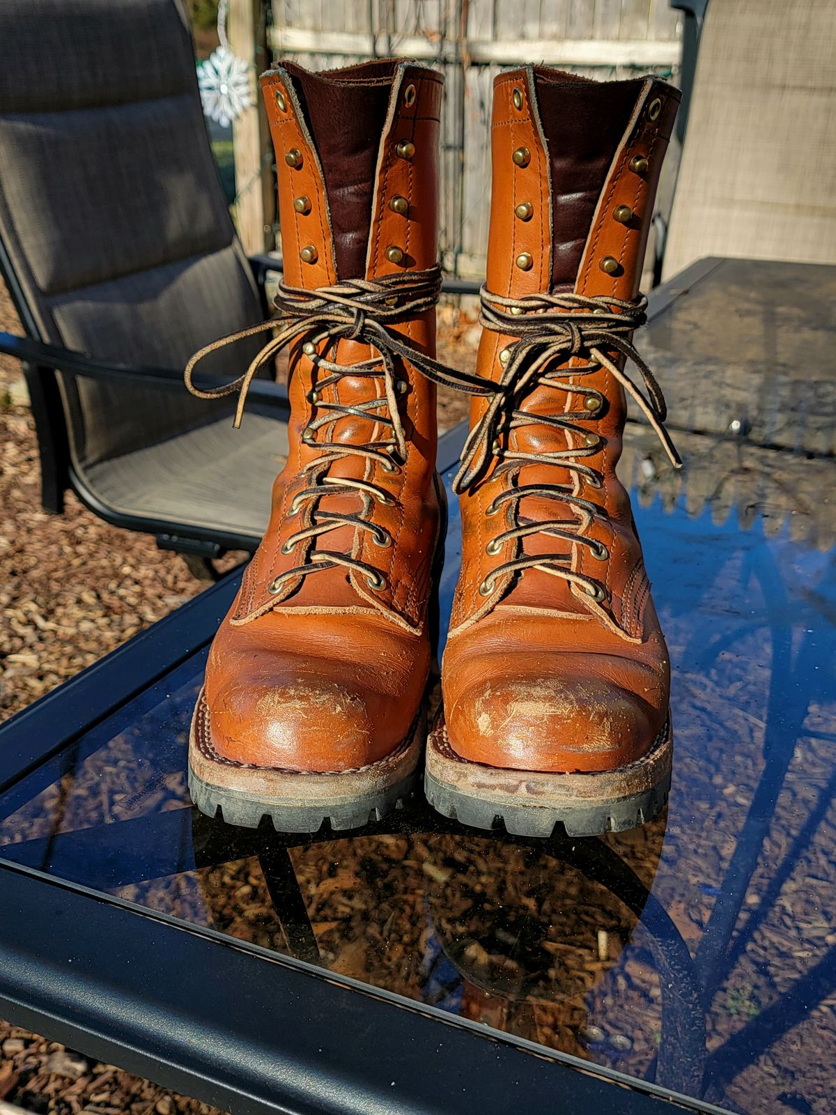 Photo by Kugelblitz1776 on January 2, 2024 of the Nicks DomePro in Wickett & Craig Tan English Bridle.