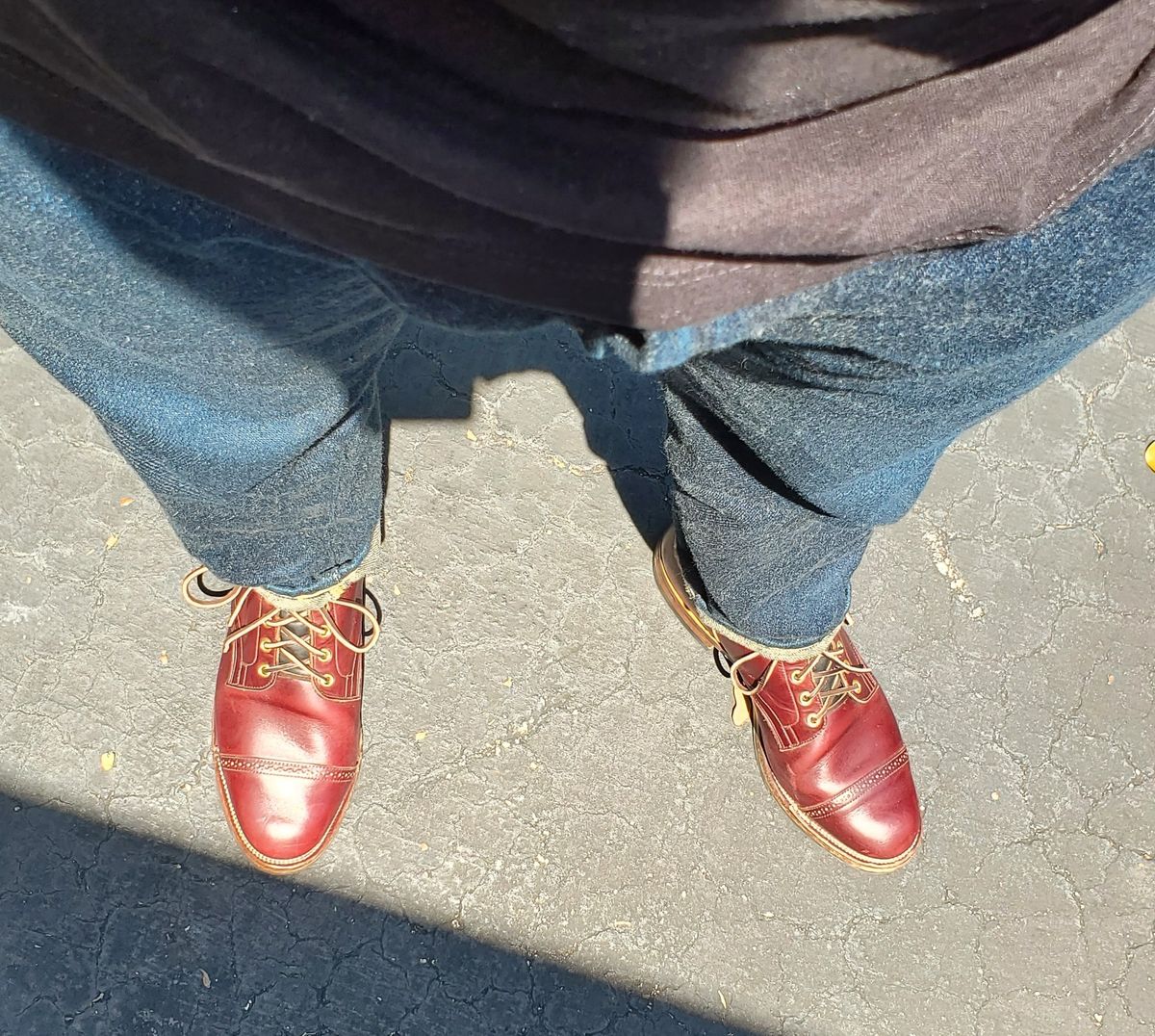 Photo by grim_f on May 4, 2023 of the Viberg Service Boot BCT in Horween Color 8 Chromexcel.