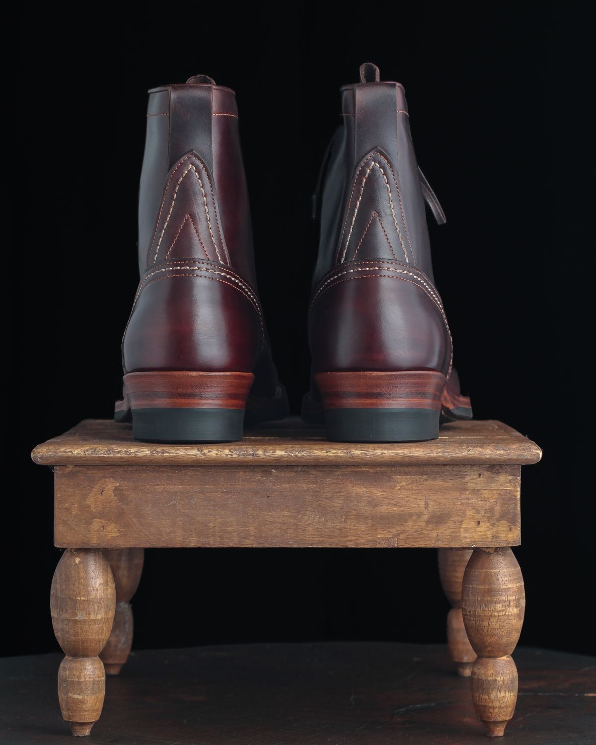 Photo by Cheng_Iron_Boots on November 5, 2024 of the Iron Boots Iron Dragon in Seidel Brown Double Shot.