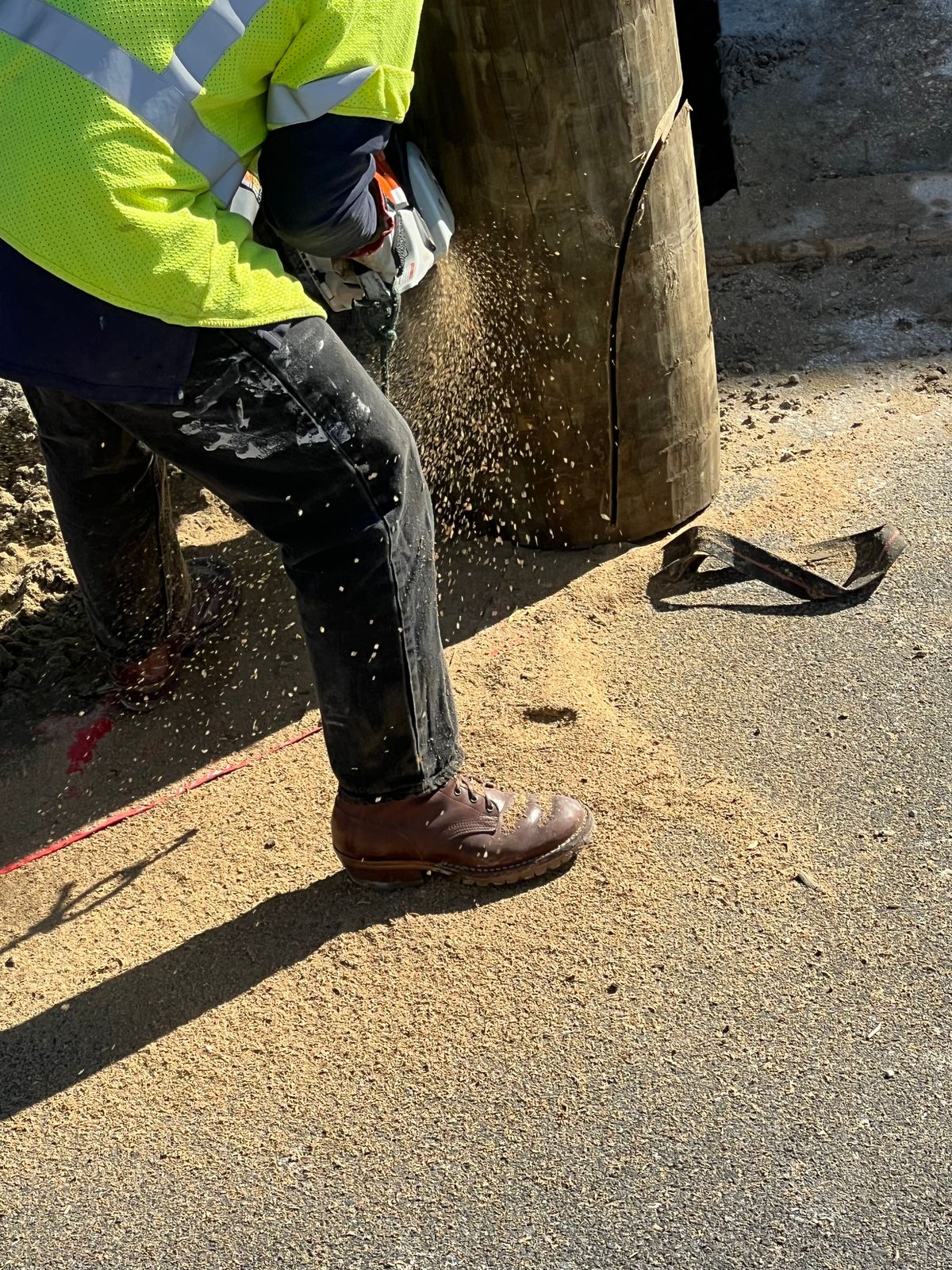 Photo by ShnyHntr91 on November 14, 2025 of the Nicks BuilderPro in Horween Timber Roanoke.