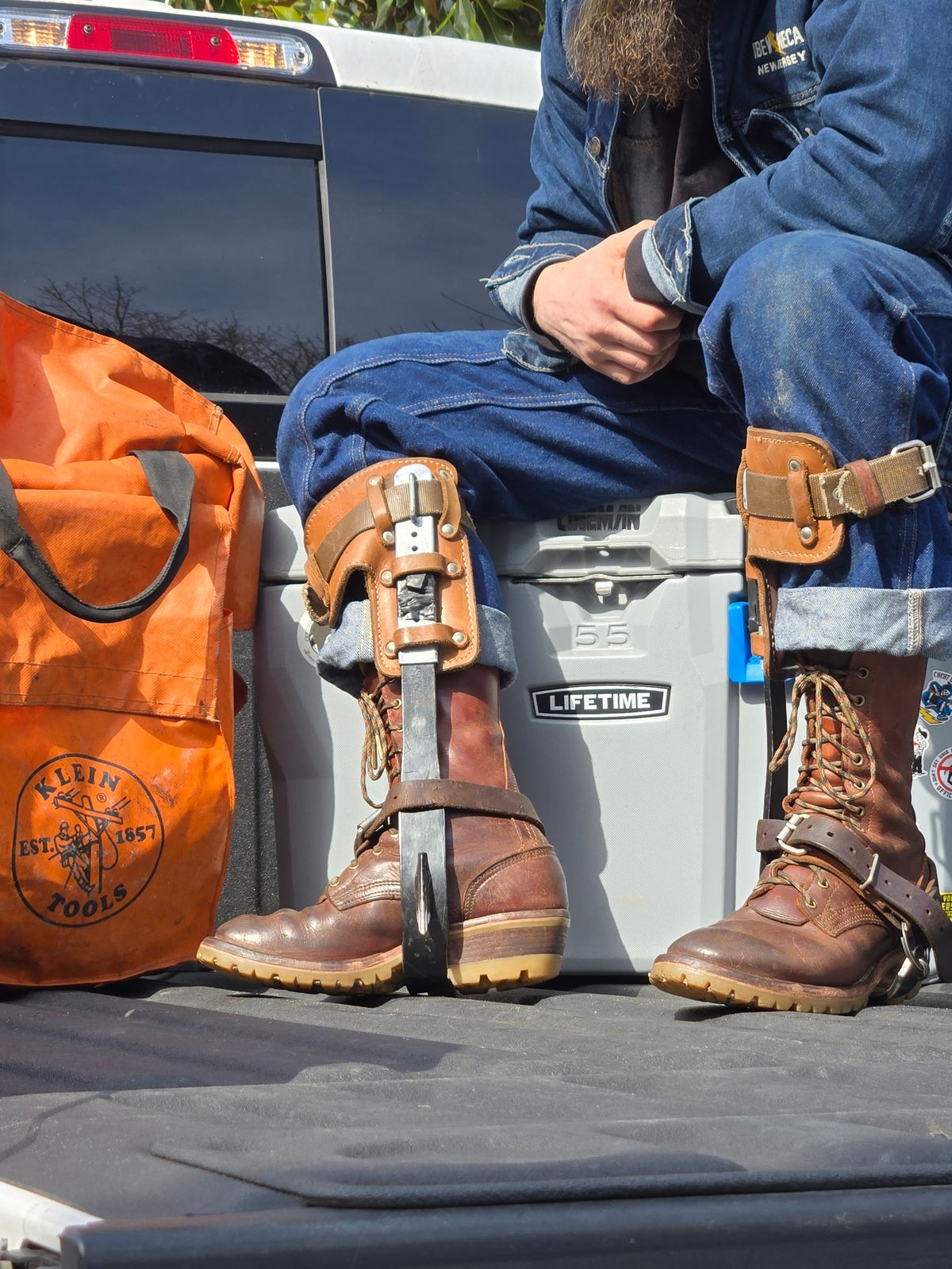 Photo by ShnyHntr91 on March 1, 2026 of the Nicks BuilderPro in Horween Timber Roanoke.