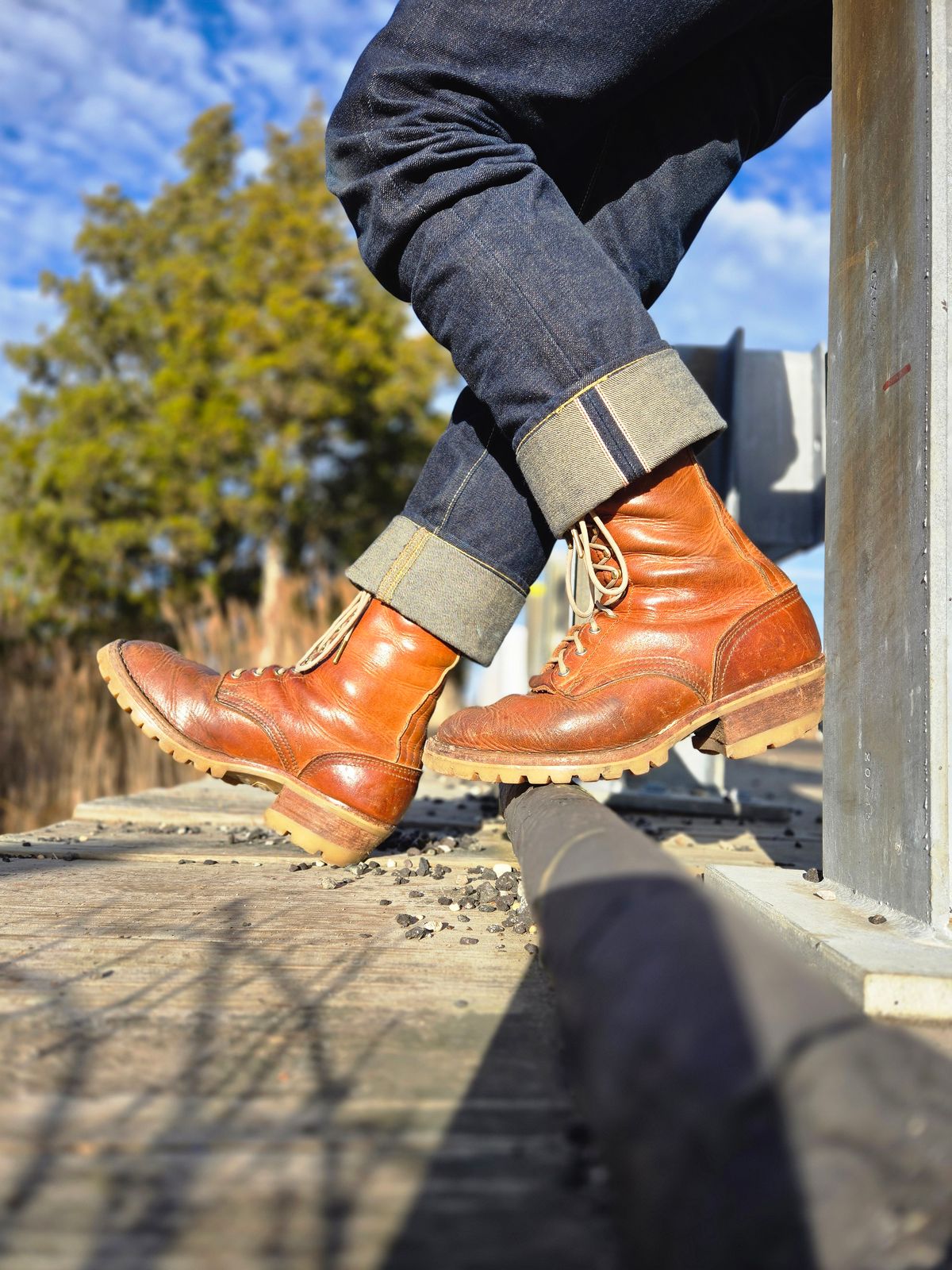 Photo by ShnyHntr91 on December 31, 2024 of the Nicks MTO in Horween Natural Dublin.