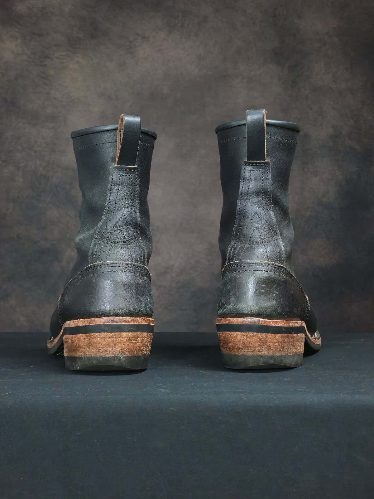 Photo by ShnyHntr91 on November 23, 2025 of the Nicks Lace To Toe in Horween Pacific Waxed Flesh.