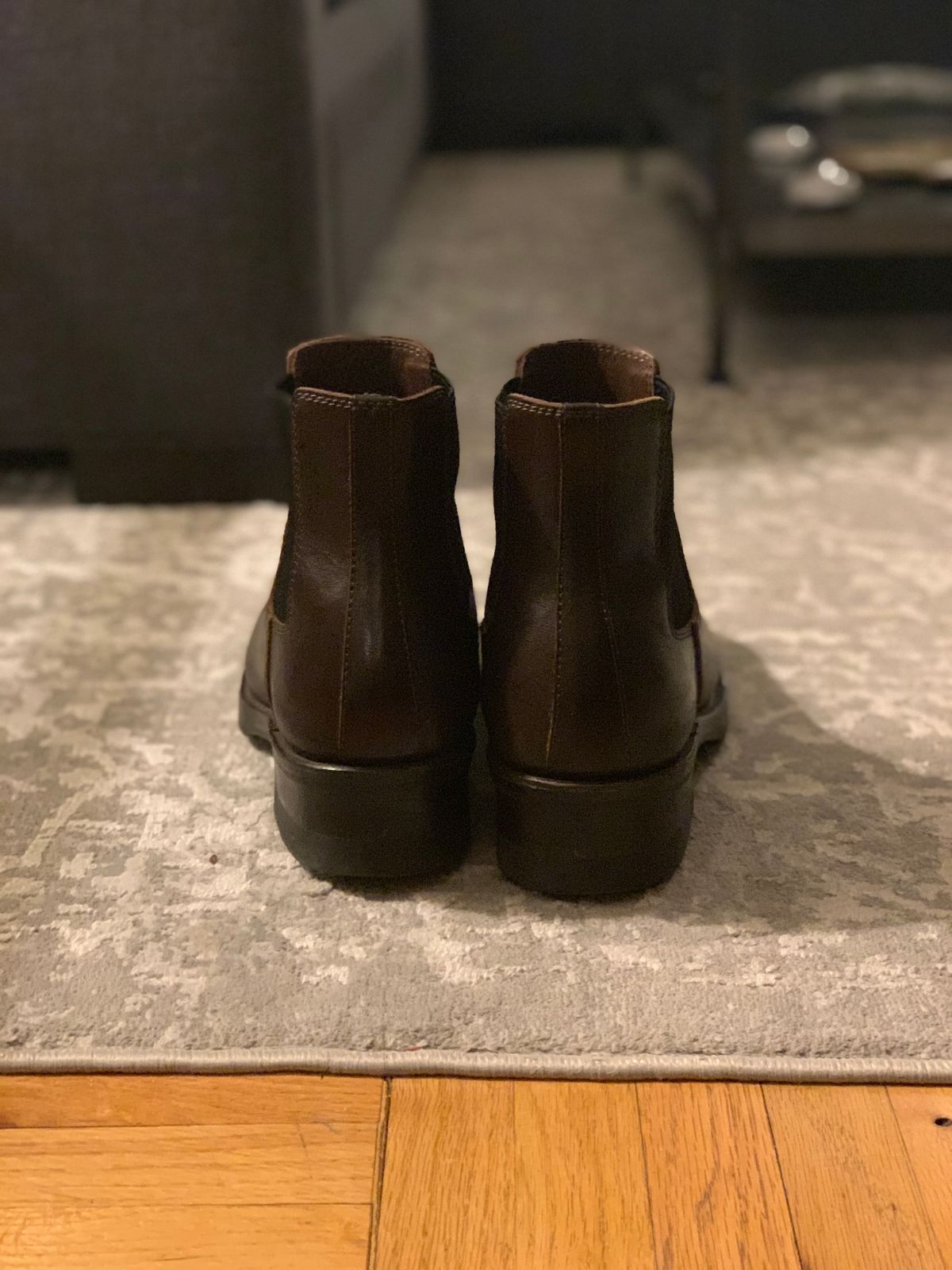 Photo by jb_jams on February 6, 2023 of the Addict Boots AB-03 Chelsea Boots in Unknown Leather.